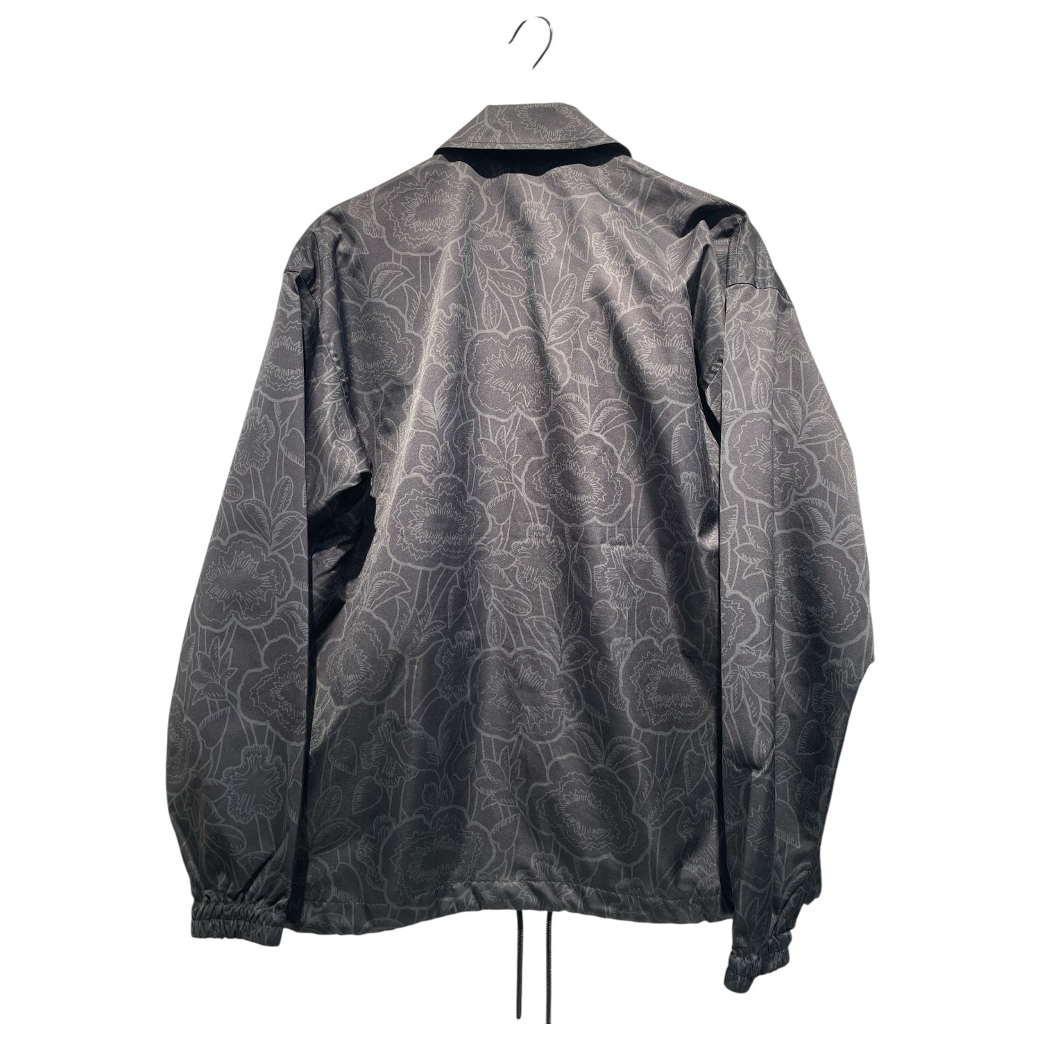 Onitsuka Tiger/Jacket/S/Polyester/BLK/All Over Print/printed coach jacket view 2