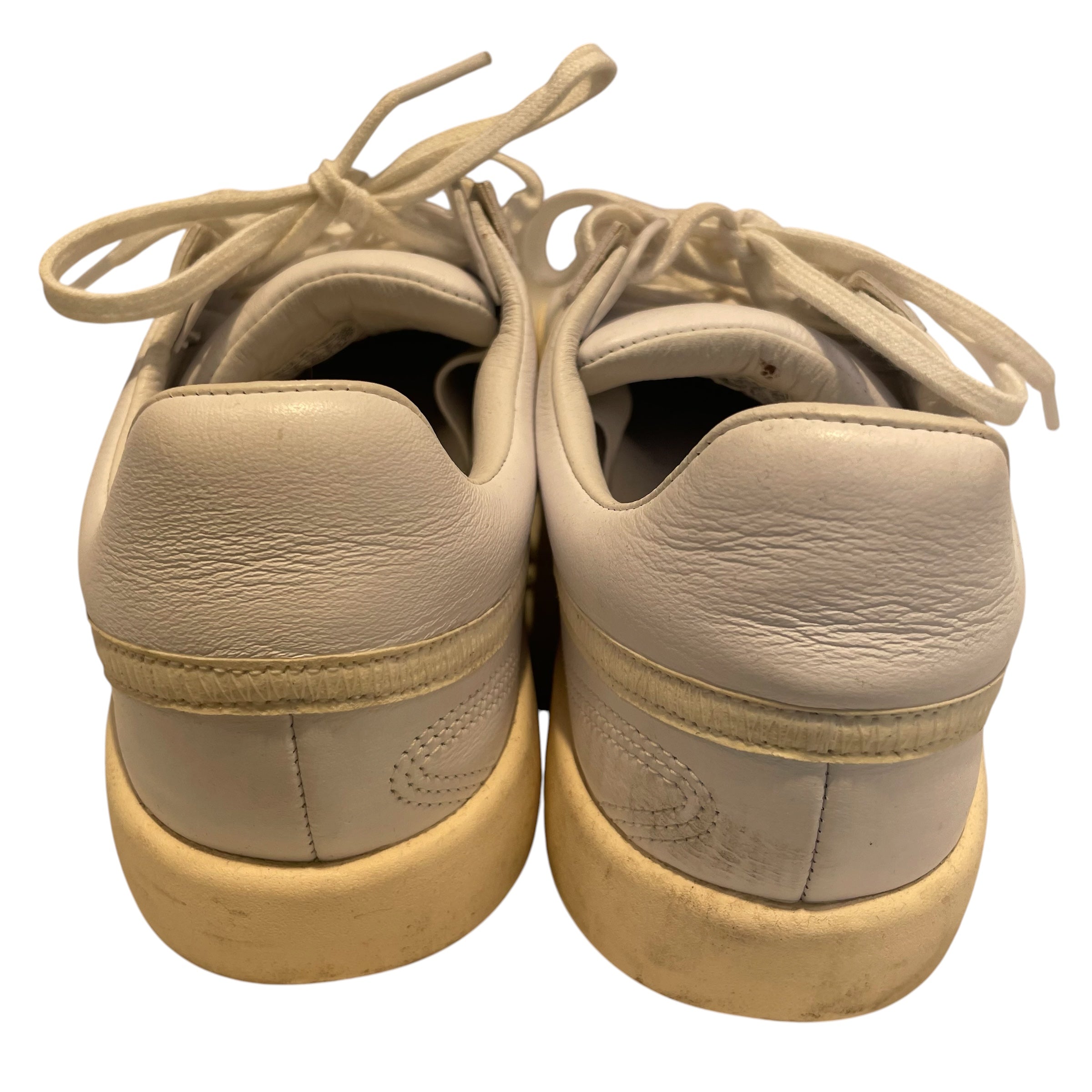 Y-3/Low-Sneakers/US 9/Leather/WHT/YOHJI YAMAMATO ADIDAS view 4