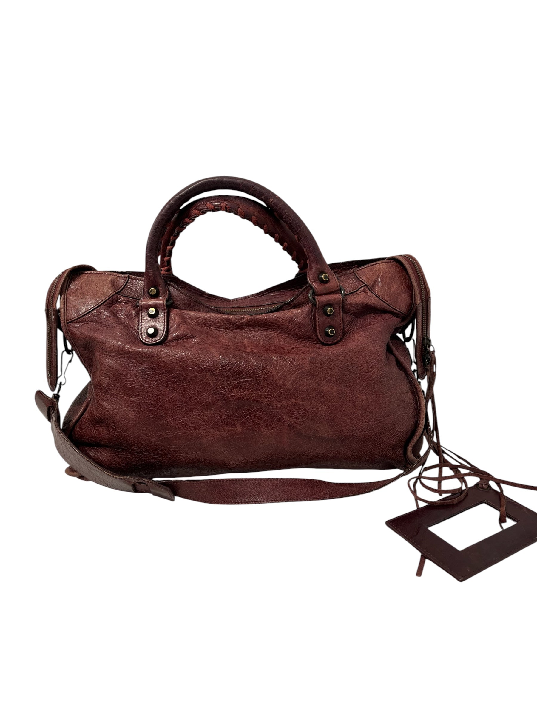 BALENCIAGA/Bag/Leather/BRD/MEDIUM LE CITY BAG view 2