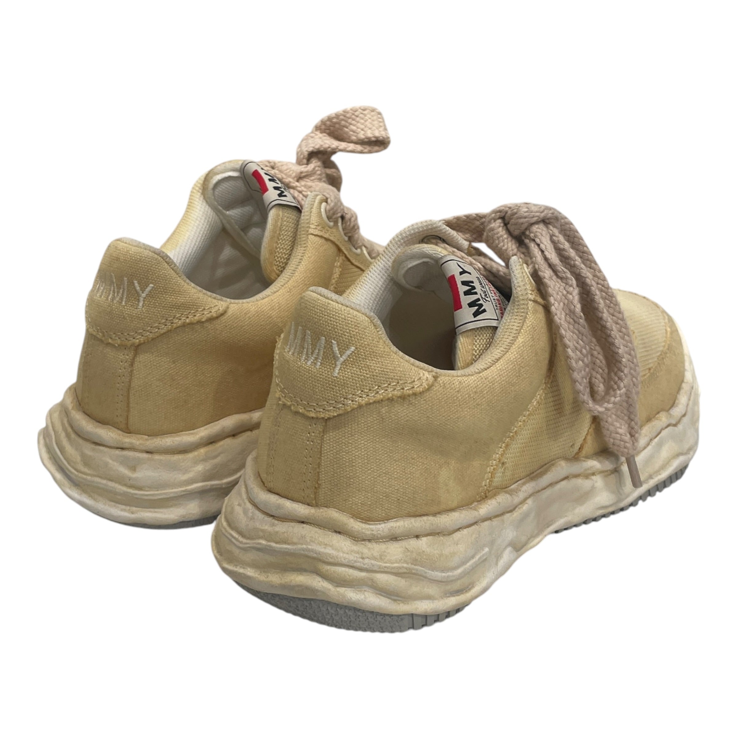 MIHARA YASUHIRO/Low-Sneakers/EU 42/Cotton/BEG/A12FW716 view 2