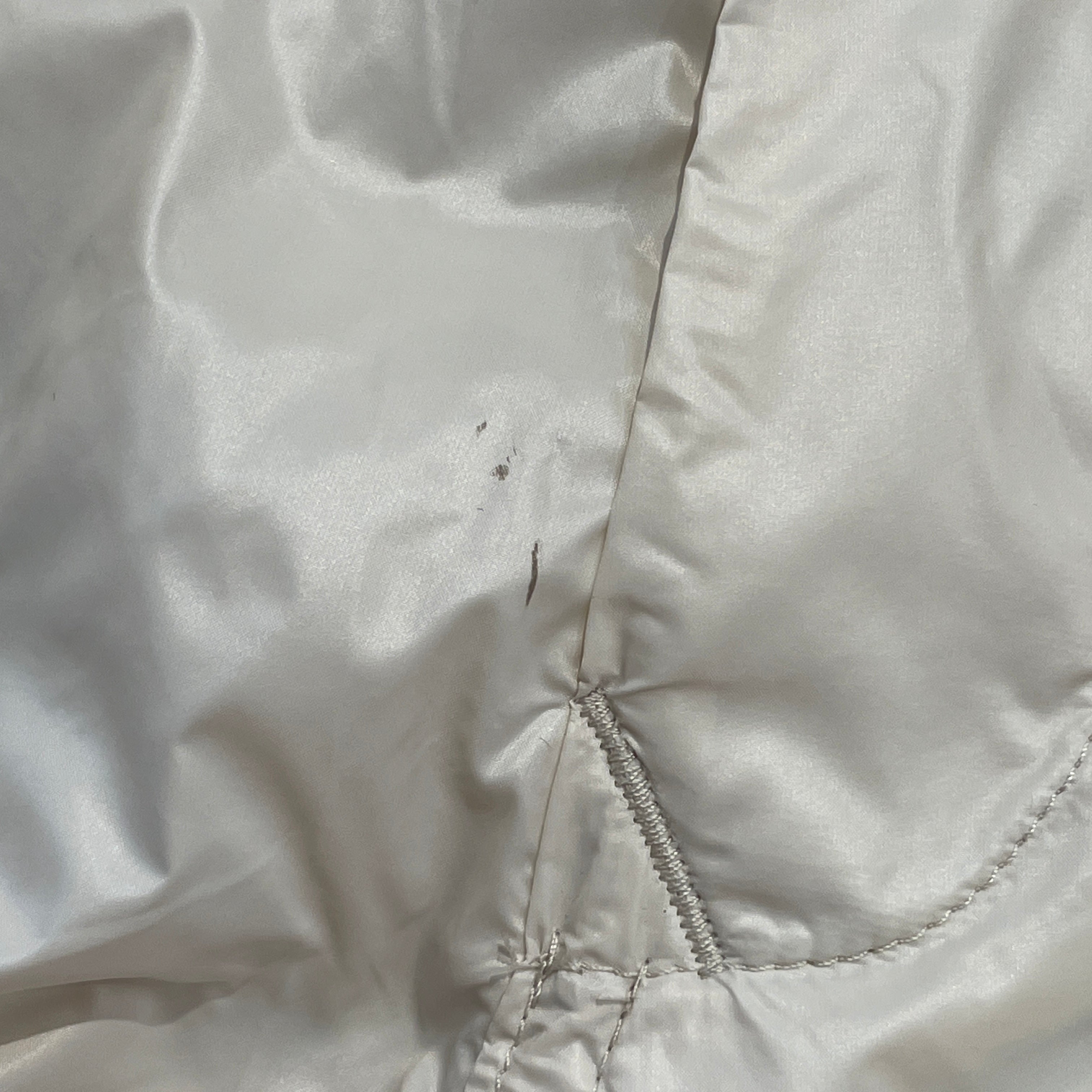 RICK OWENS DRKSHDW/Pants/M/Nylon/WHT/'Cream' Pusher Button Pants view 6
