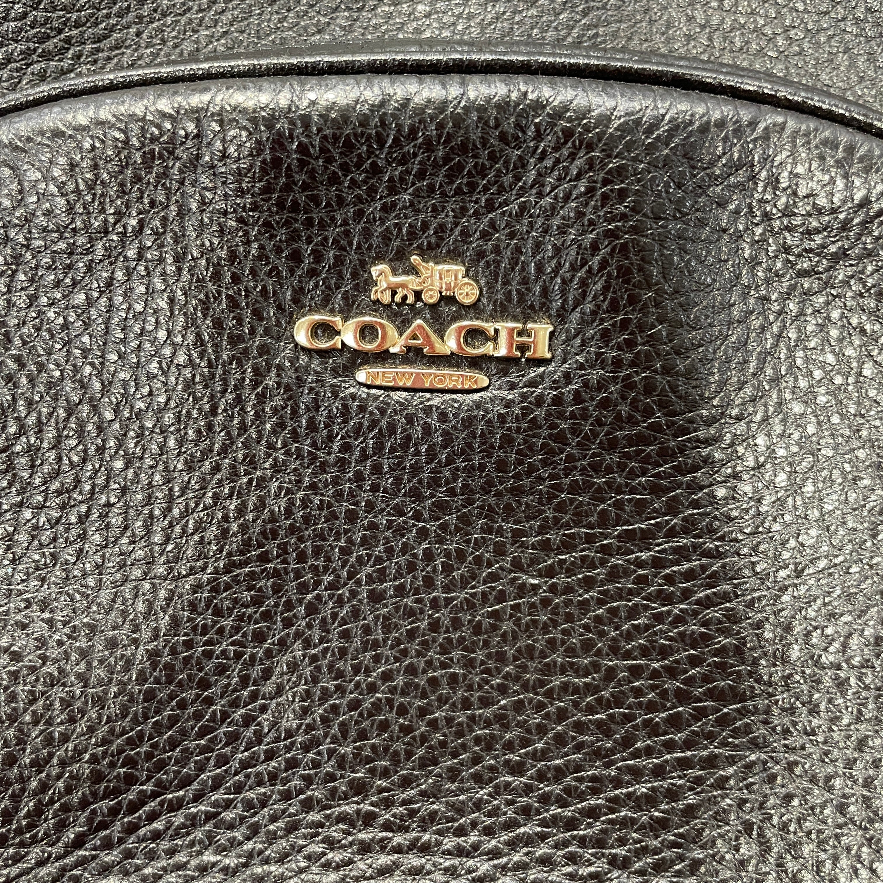 COACH/Backpack/Leather/BLK/ view 3