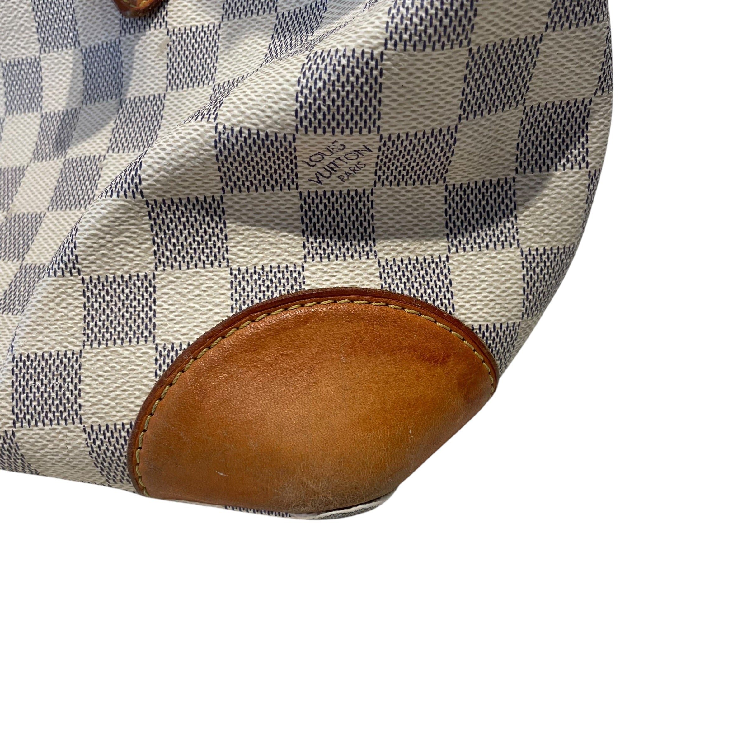 LOUIS VUITTON/Bag/Monogram/Leather/BEG/Damier Azur Hampstead MM view 11