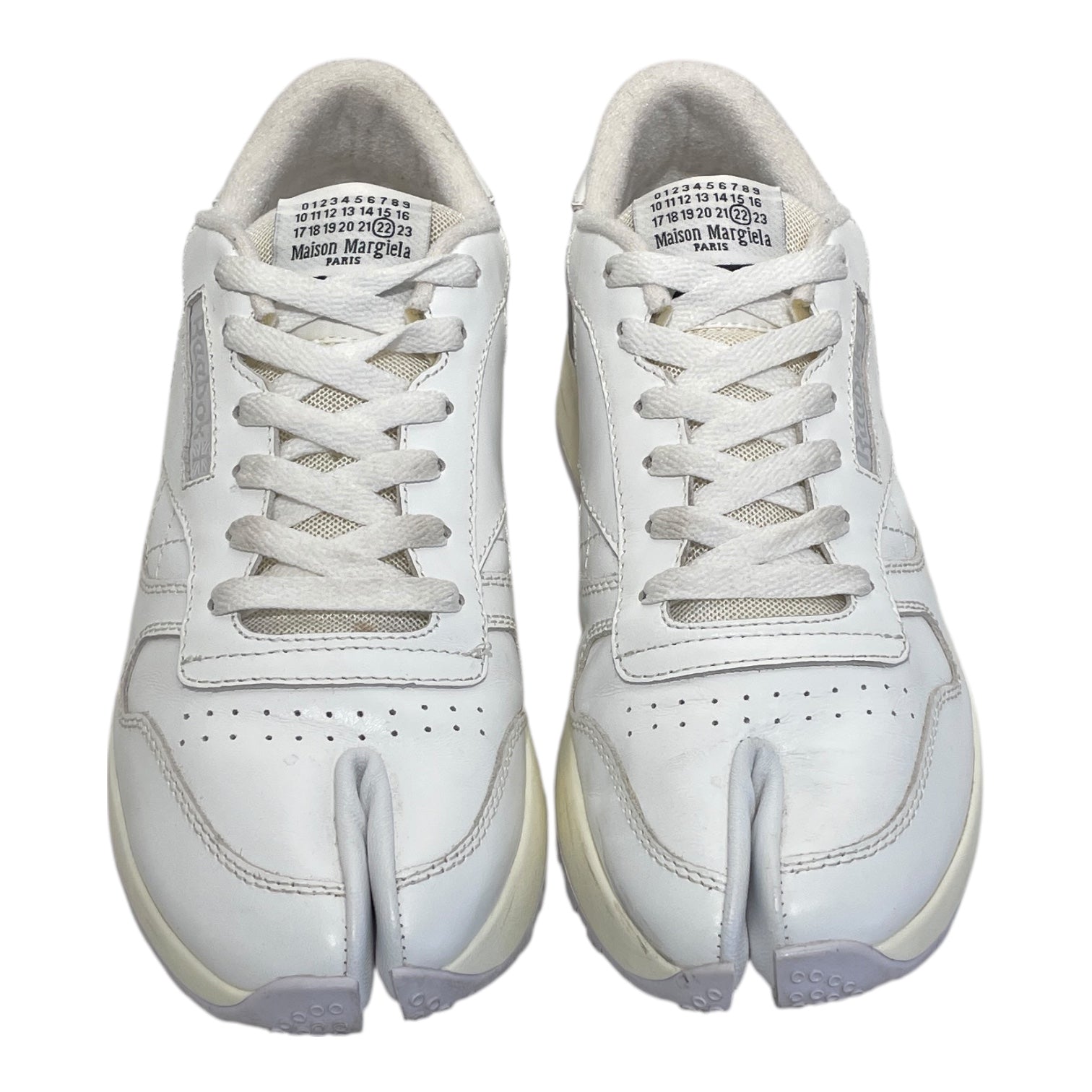 Maison Margiela/Reebok/Low-Sneakers/US 8/WHT/tabi view 4
