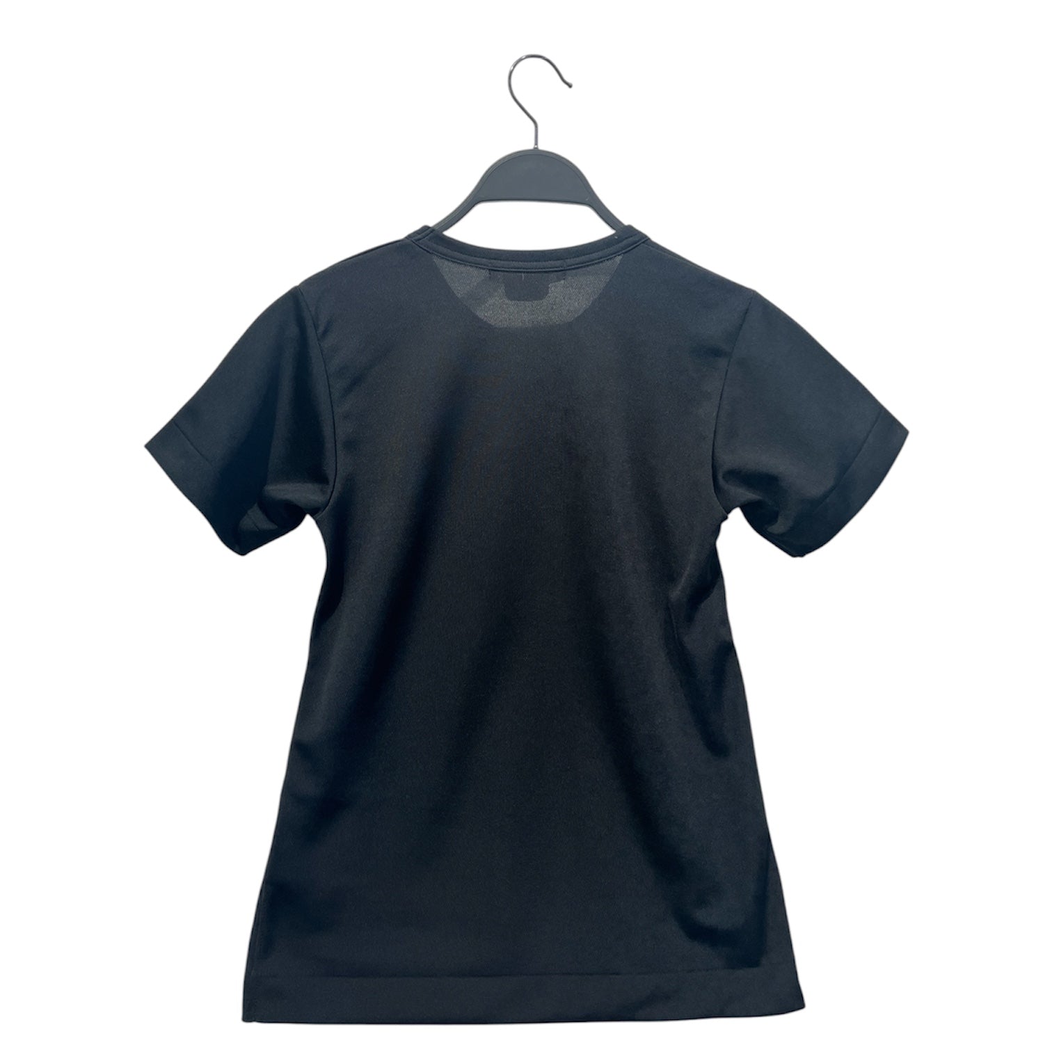 COMME des GARCONS/T-Shirt/XS/Graphic/Nylon/BLK/High Neck/Begin By Choosing Blk on Blk view 2