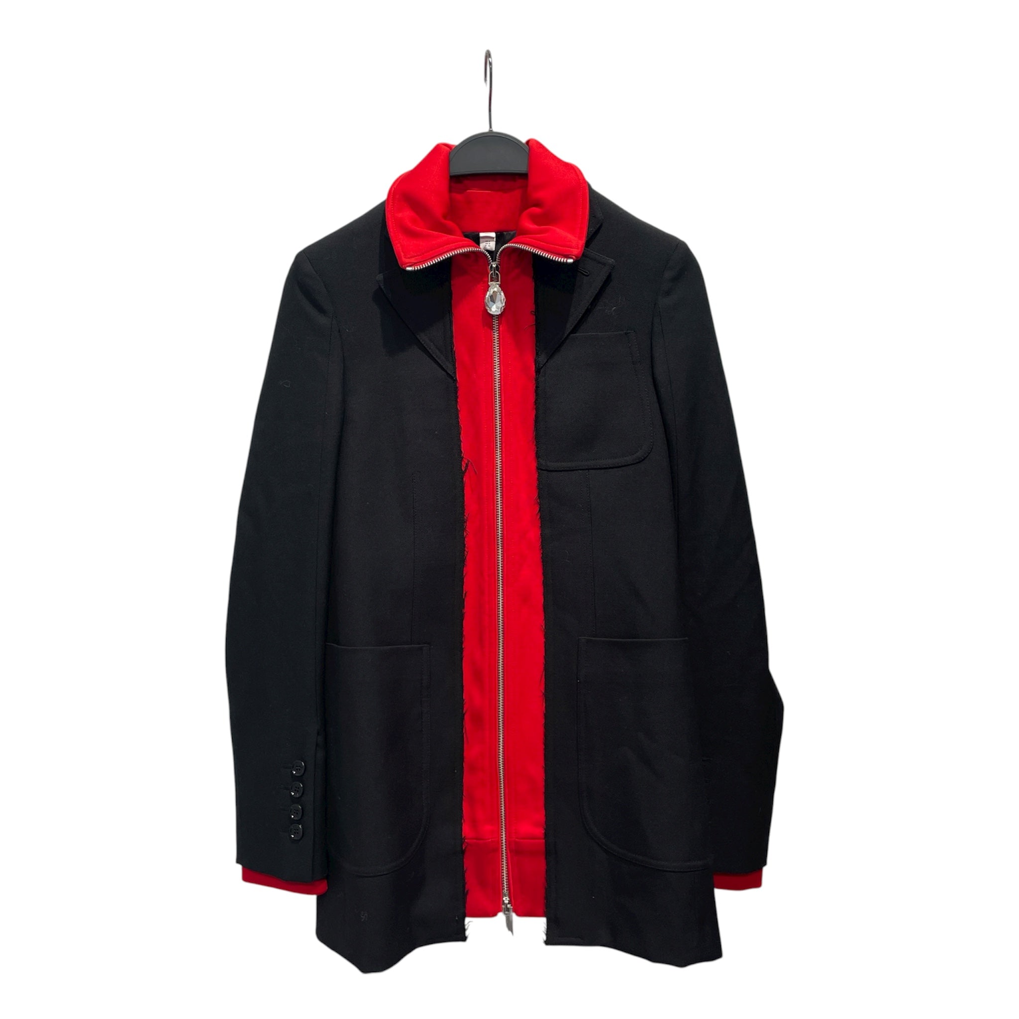 BURBERRY LONDON/Suits/0/Wool/BLK/TRACK TOP DETAILED TAILORED 17 view 1
