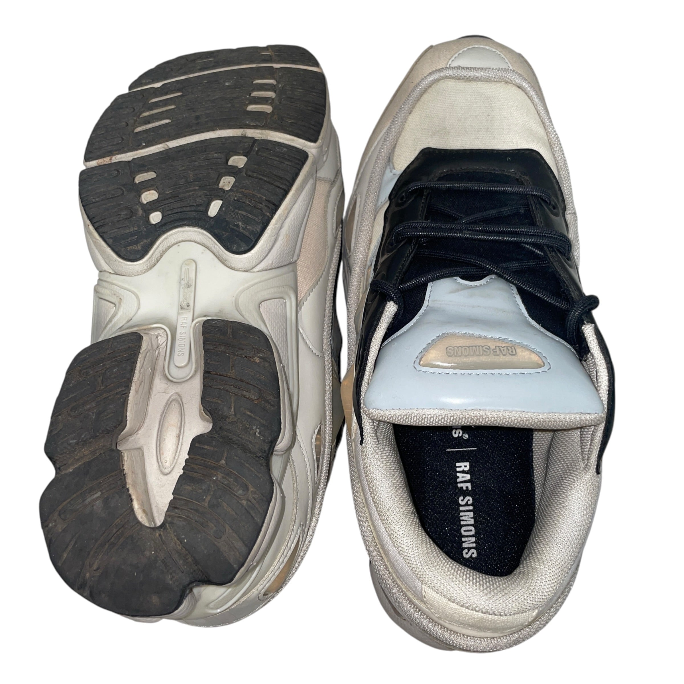 adidas/RAF SIMONS/Low-Sneakers/US 10.5/WHT/Ozweego view 4