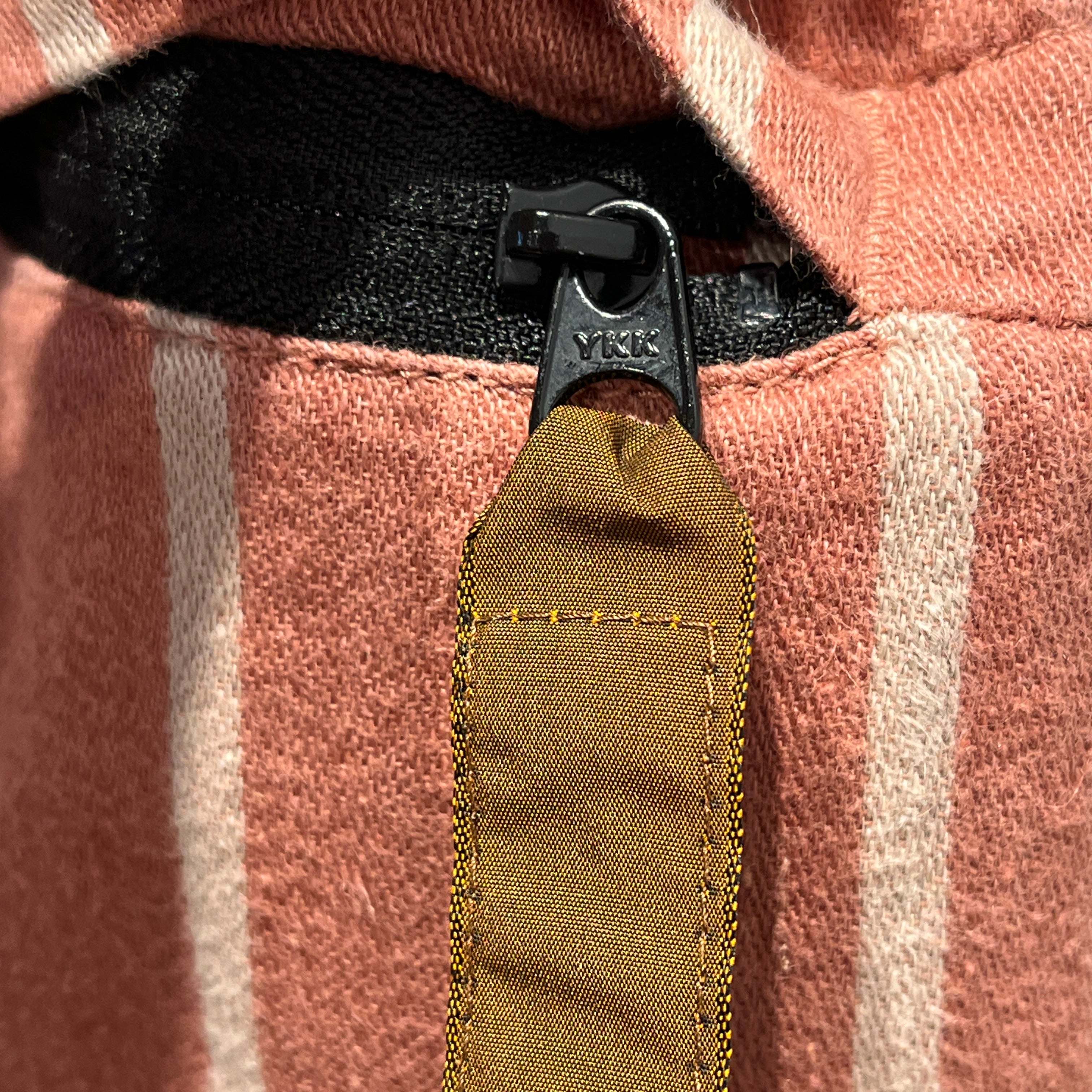 KAPITAL/Pants/4/Linen/ORN/Stripe/BROWN AND BLACK DRAWSTRING view 10