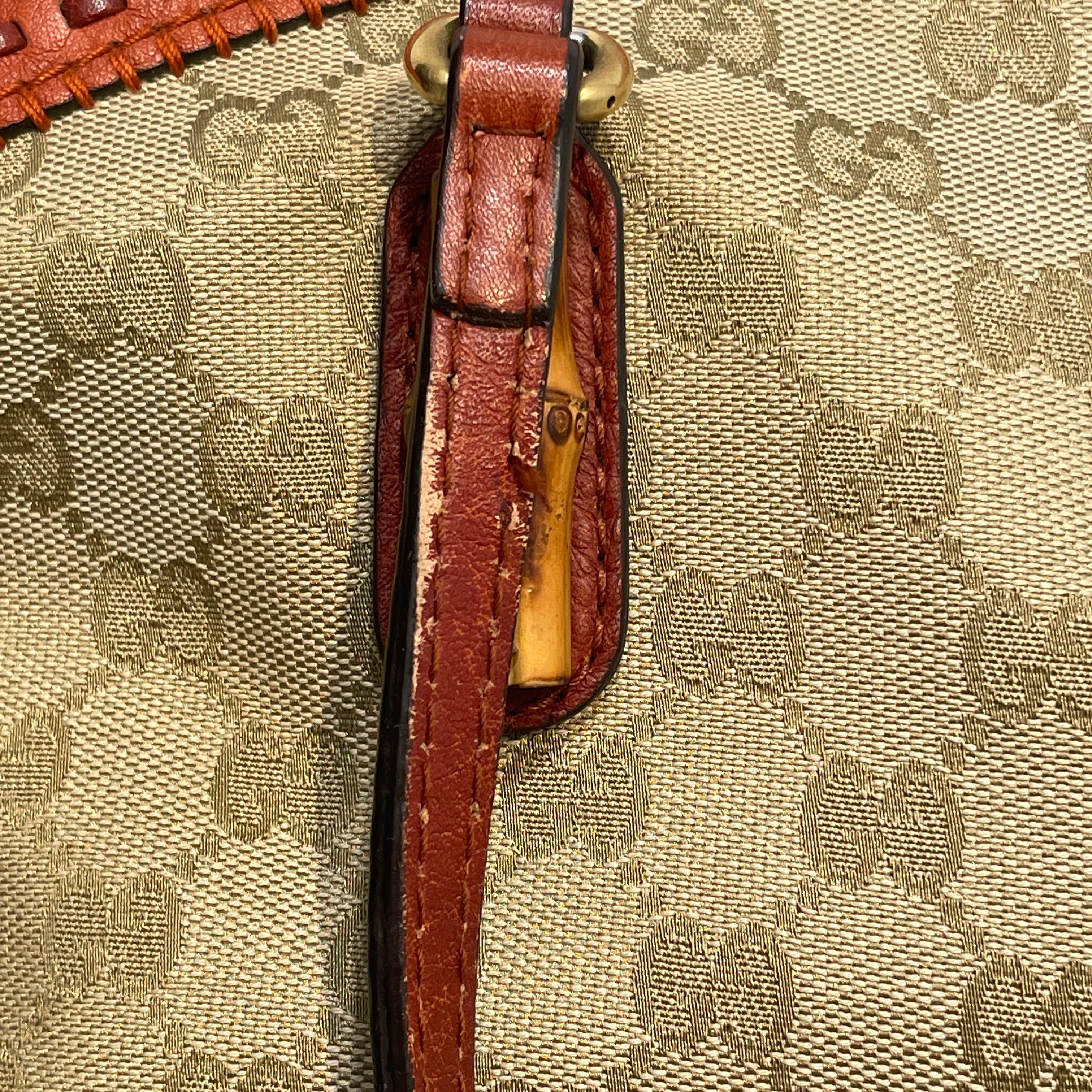 GUCCI/Hand Bag/Monogram/Leather/ORN/Laidback Crafty Top Handle Bag view 11