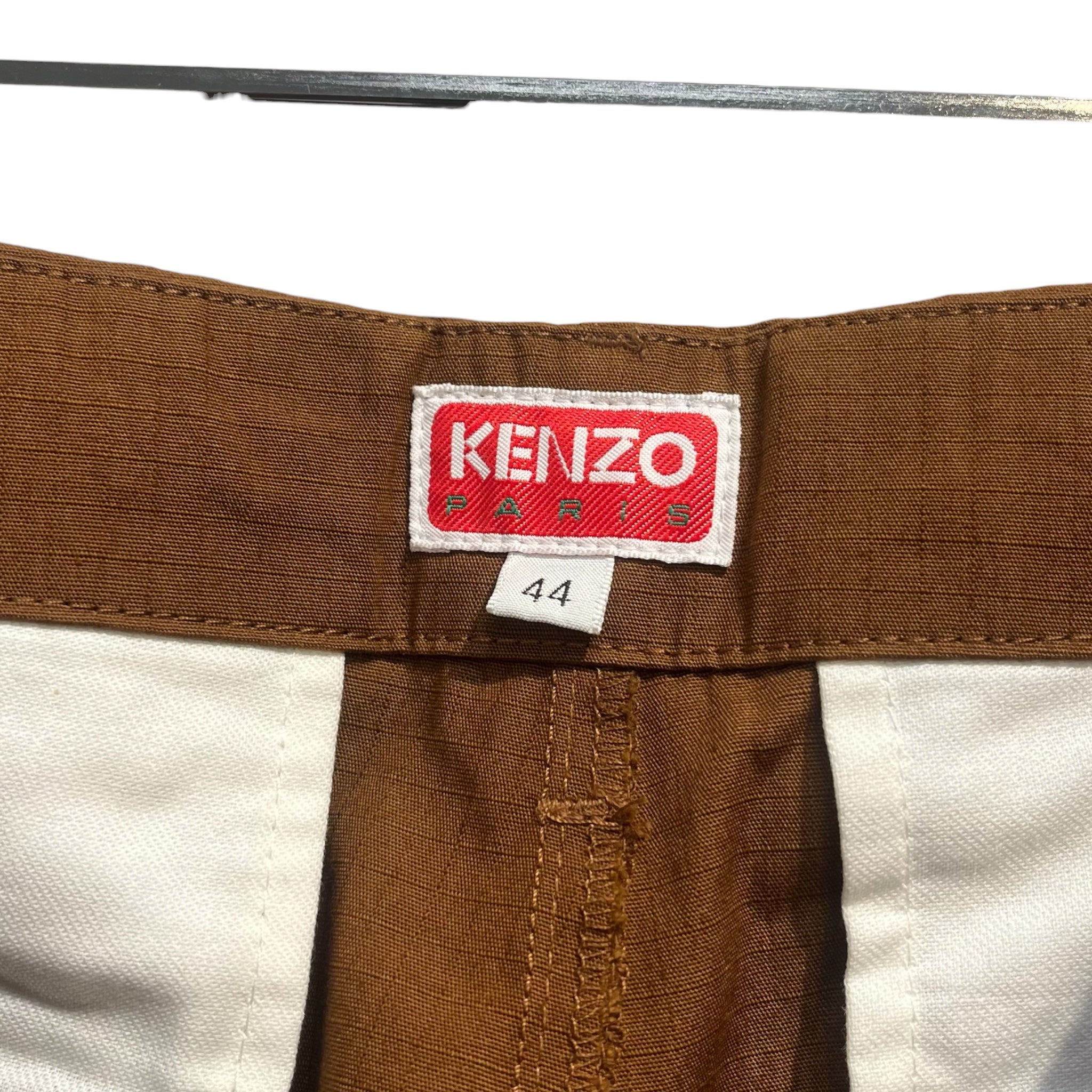 KENZO/Straight Pants/44/Cotton/BRW/CARGO PANT view 5