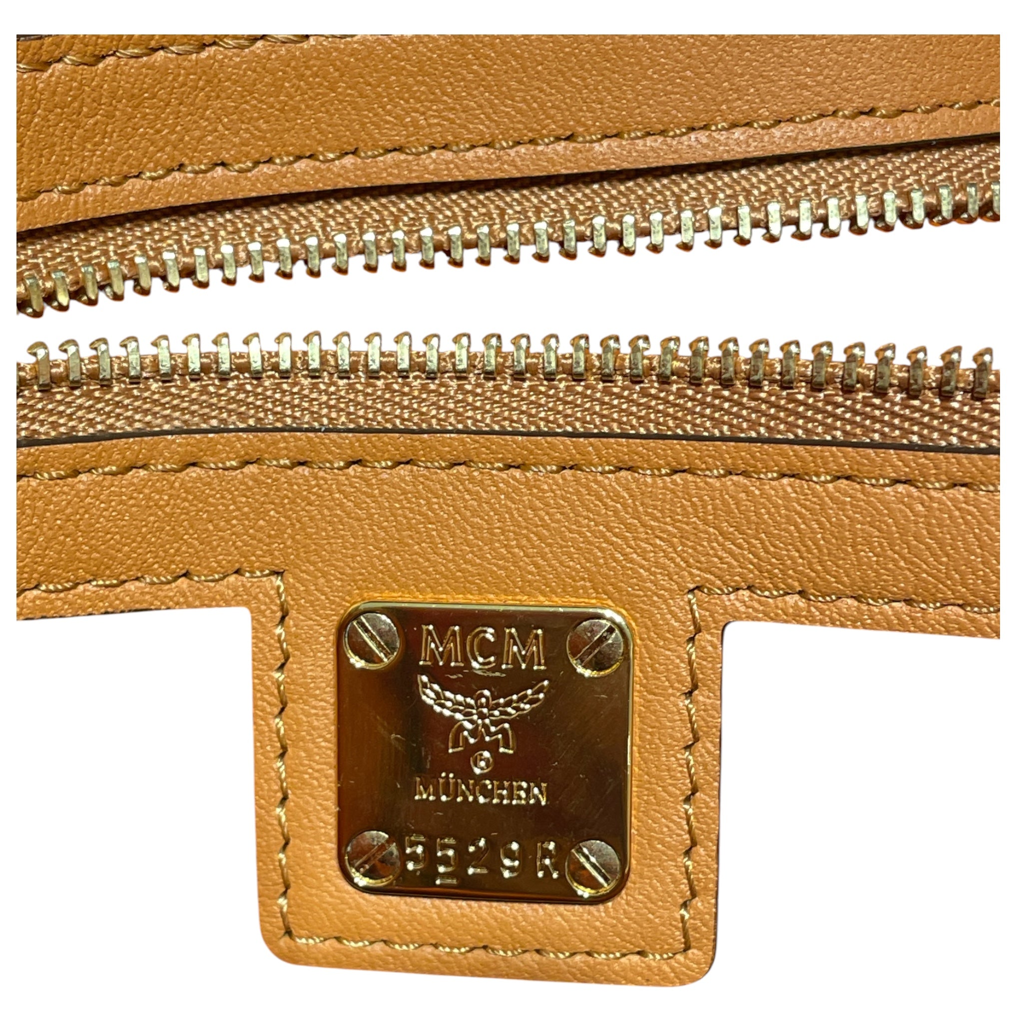 MCM/Tote Bag/Monogram/CML/Munchen Top Handle Tote view 4