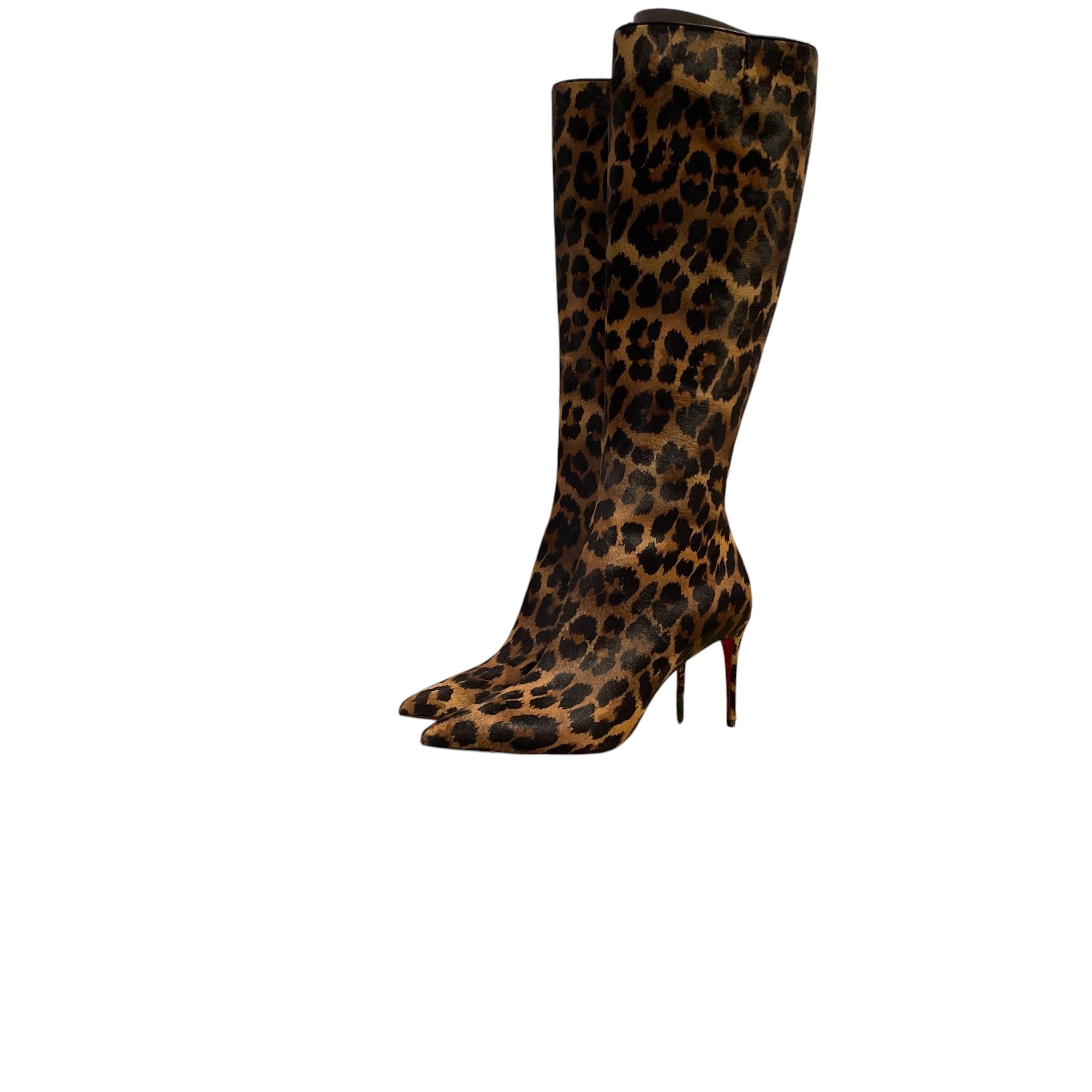 Christian Louboutin/Long Boots/EU 39.5/Animal Pattern/BRW/Kate Botta Ponyhair view 8
