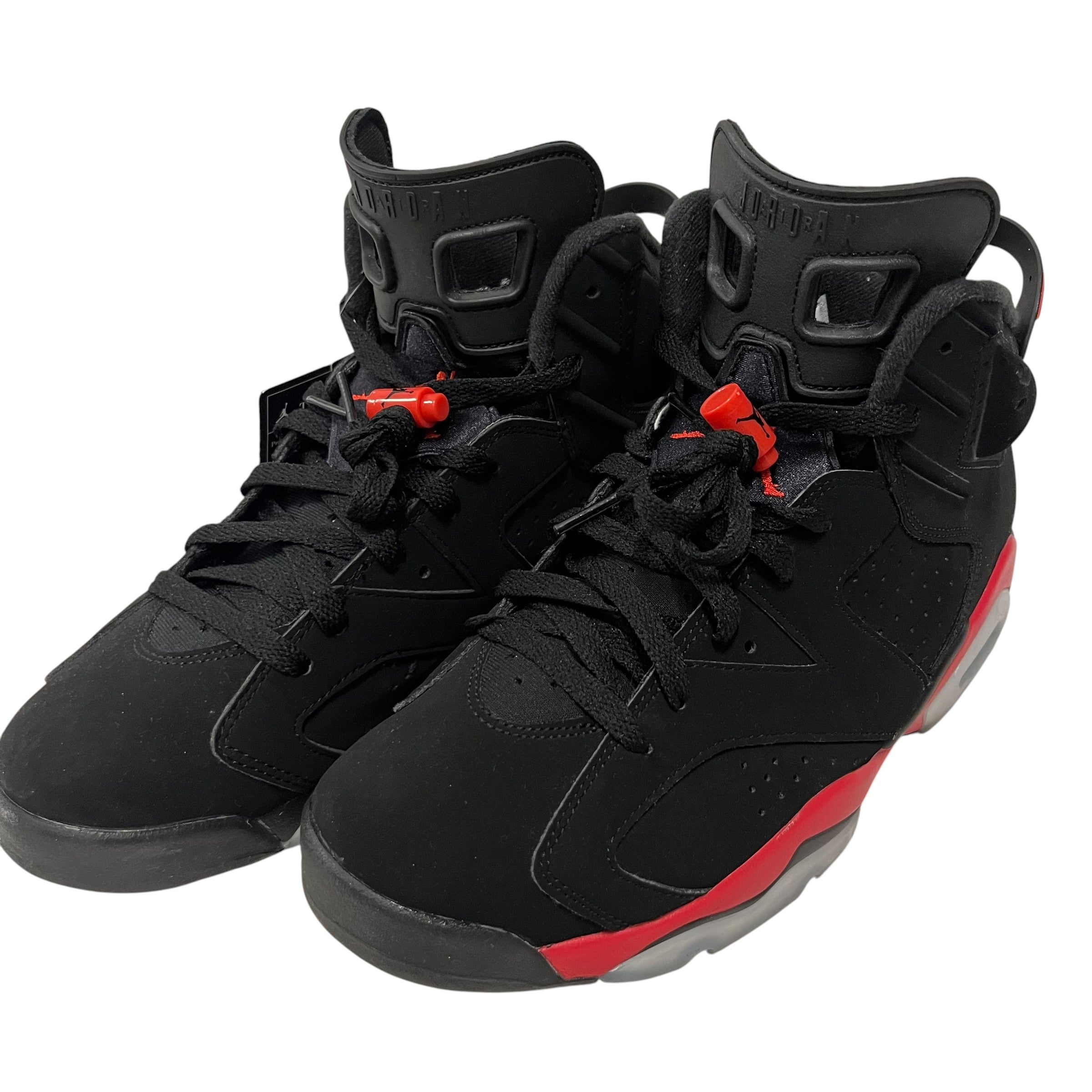 JORDAN BRAND/Hi-Sneakers/US 9.5/Suede/BLK/6 retro reverse view 2