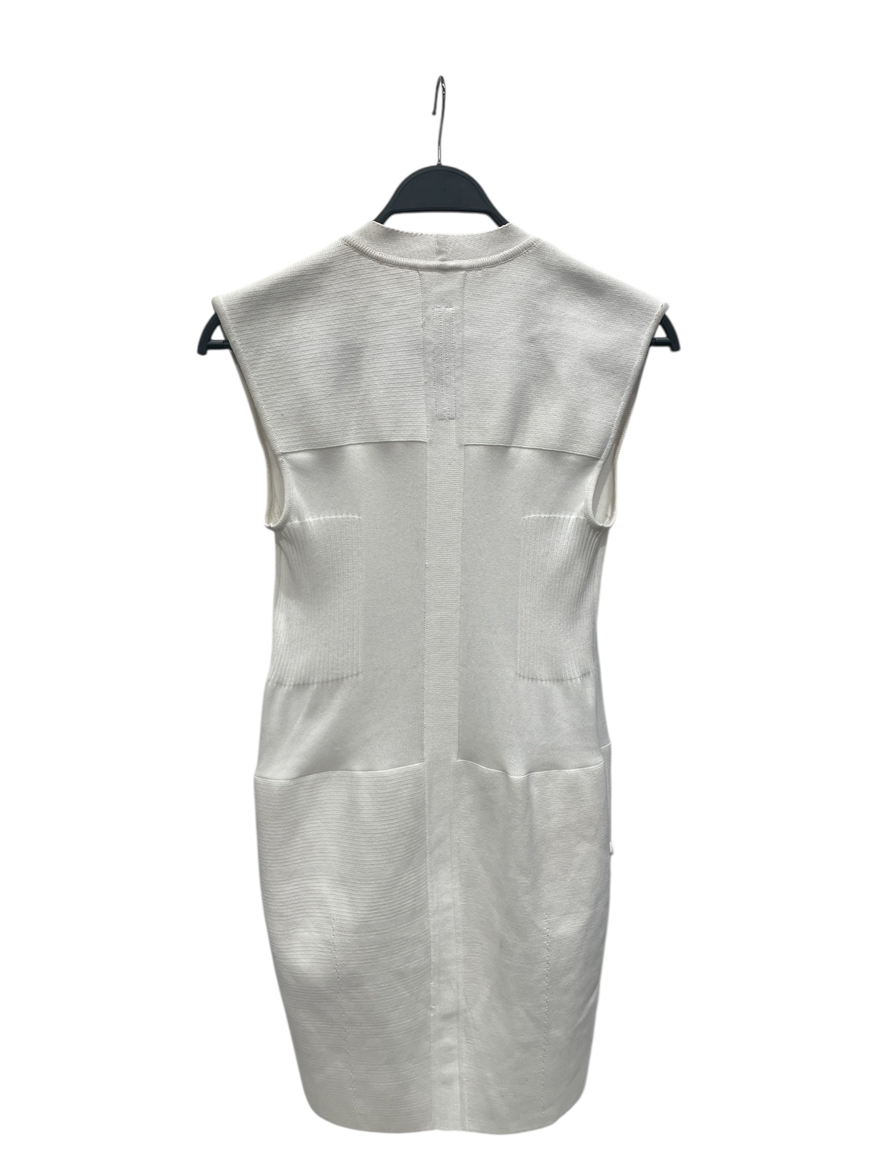 Rick Owens/SL Dress/S/Cotton/WHT/DIRT SLEEVELESS DRESS view 2