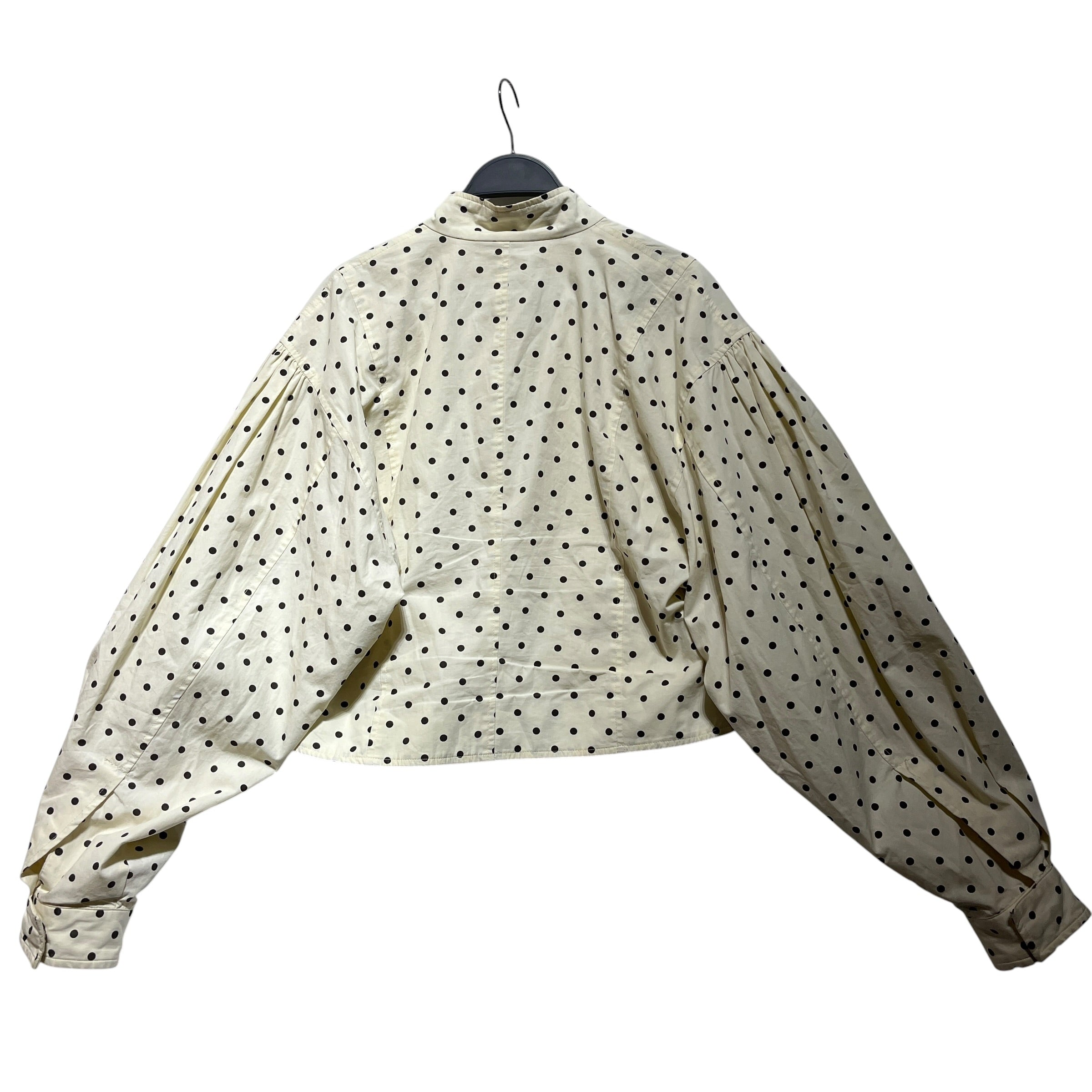 BELLE/Blouson/M/Polka dot/Cotton/IVR/ view 2