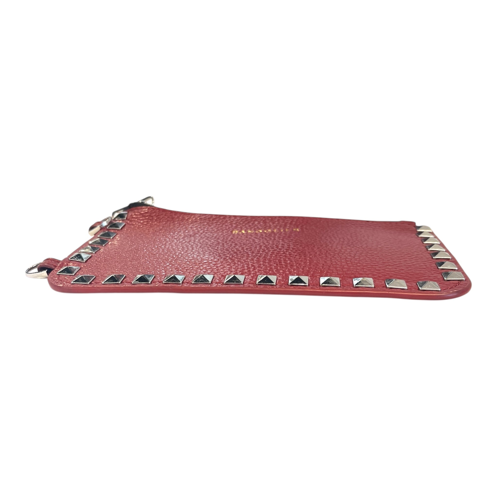 BAND OF OUTSIDERS/Long Wallet/O/S/Leather/RED/rock with stones view 4