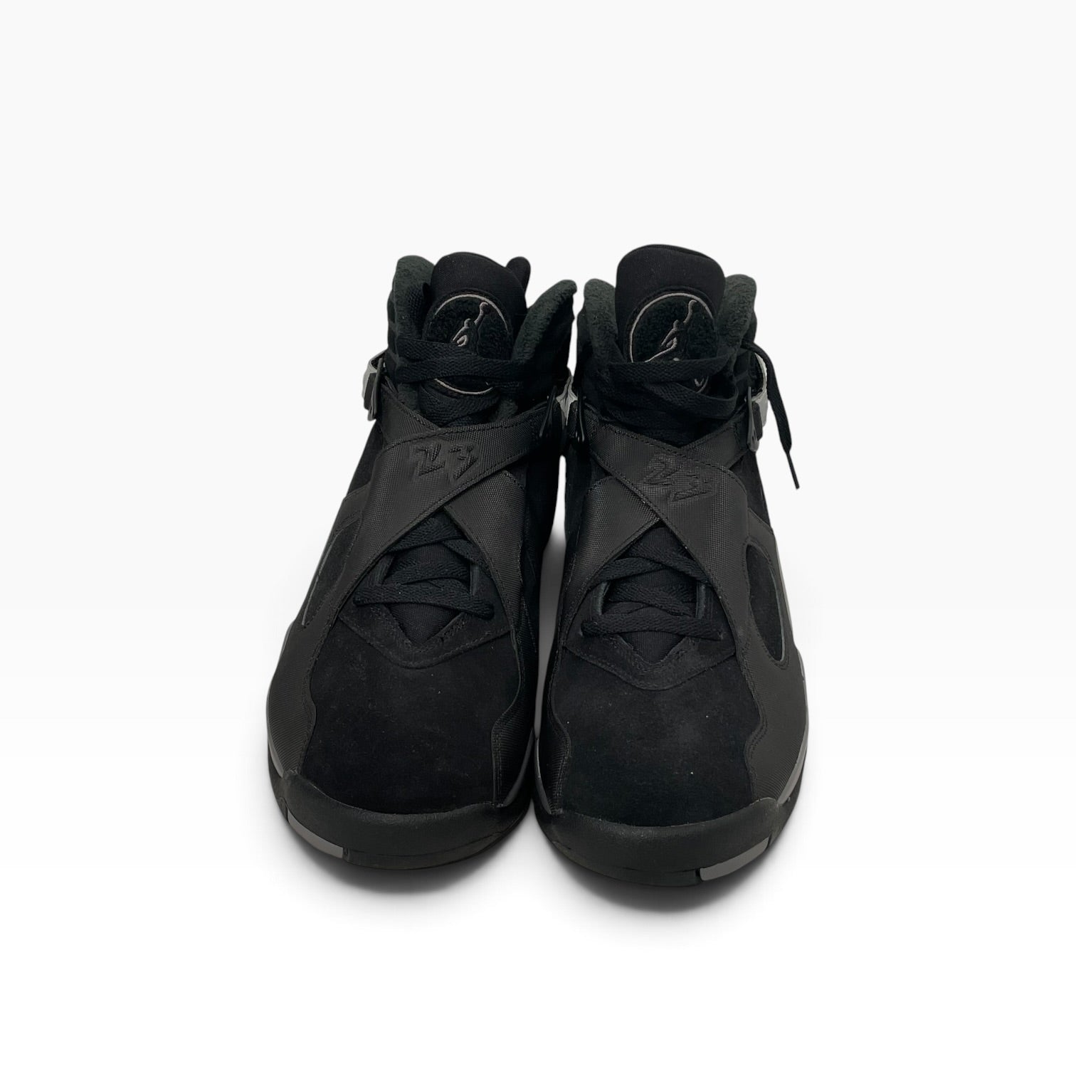 NIKE/Hi-Sneakers/US 12.5/BLK/JORDAN 8 RETRO GUNSMOKE view 3