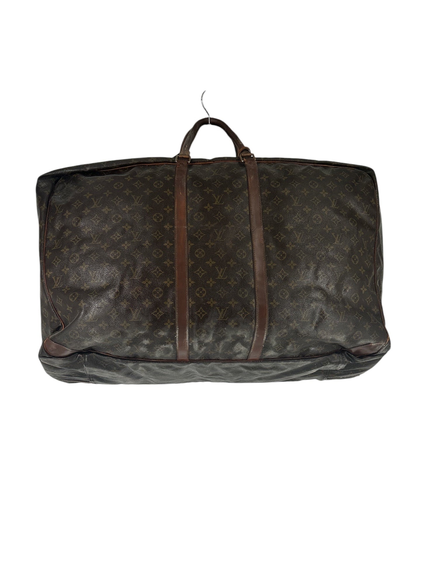 LOUIS VUITTON///Luggage/--/Monogram/Leather/BRW/M [Designers] Essentials/VINTAGE LUGGAGE view 1