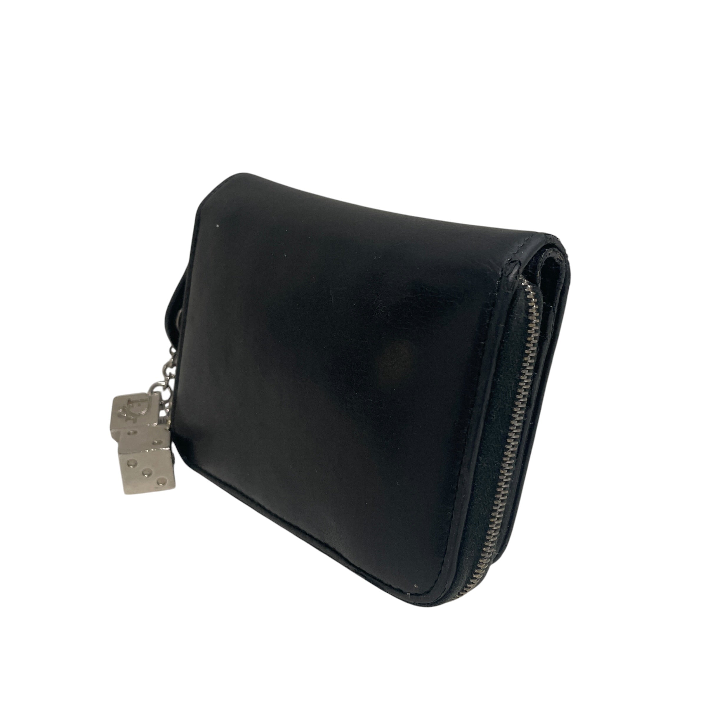 Christian Dior/Wallet/Leather/BLK/DICE / 8D9DGCJ view 3