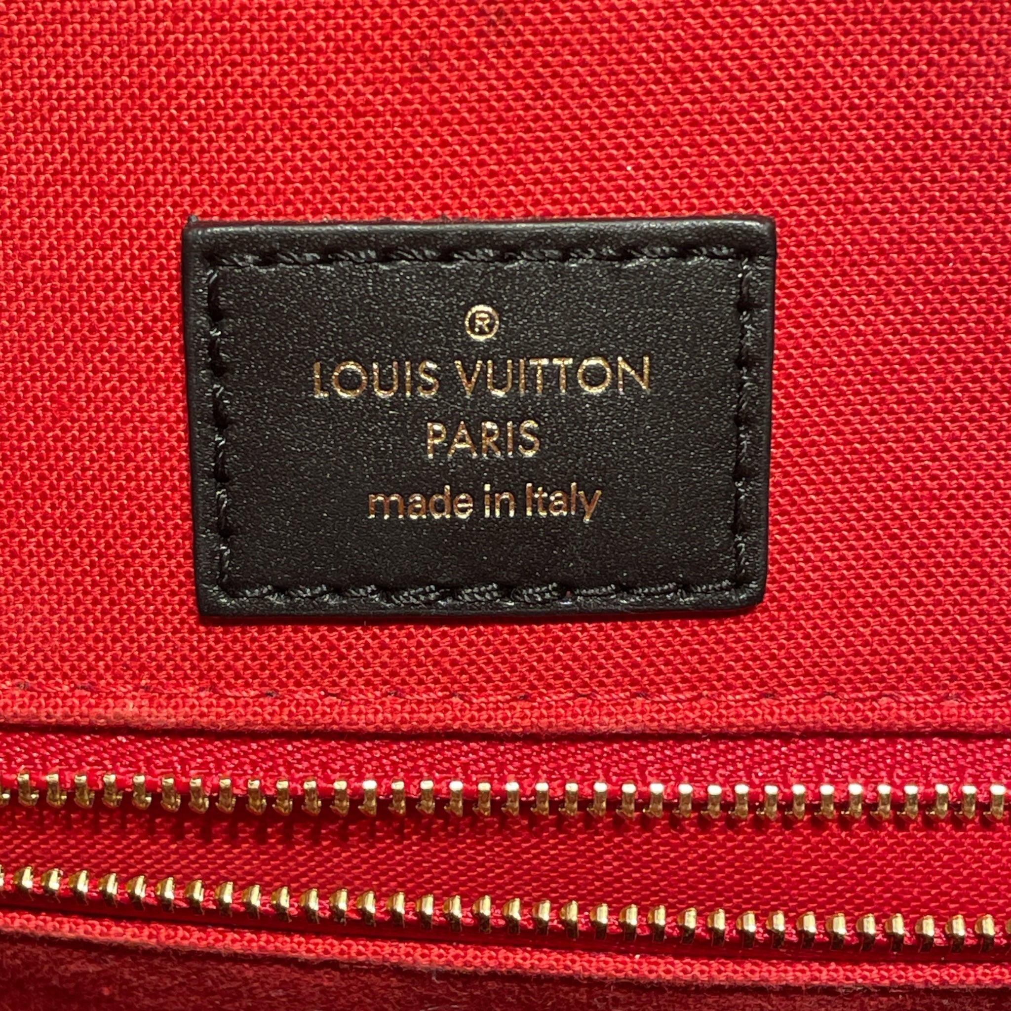 LOUIS VUITTON/Hand Bag/Monogram/Leather/BRW/OnTheGo MM Reverse view 5