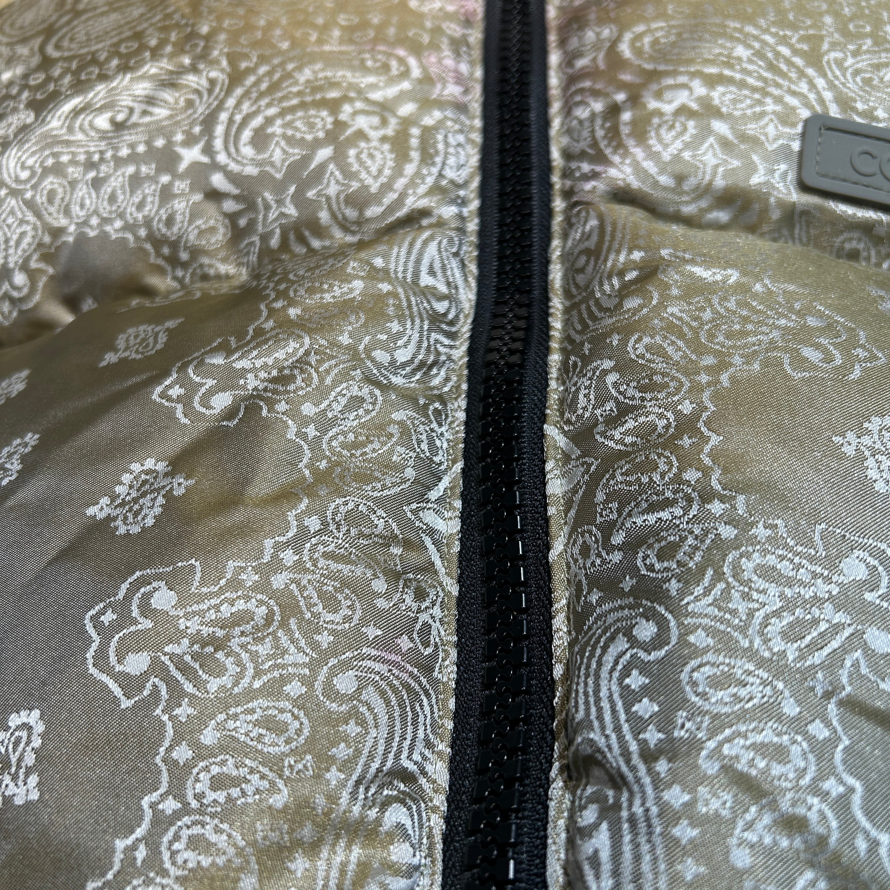 CANADA GOOSE/COLLECTIVE CONCEPTS/Puffer Jkt/S/Nylon/GRN/All Over Print/Paisley print view 8