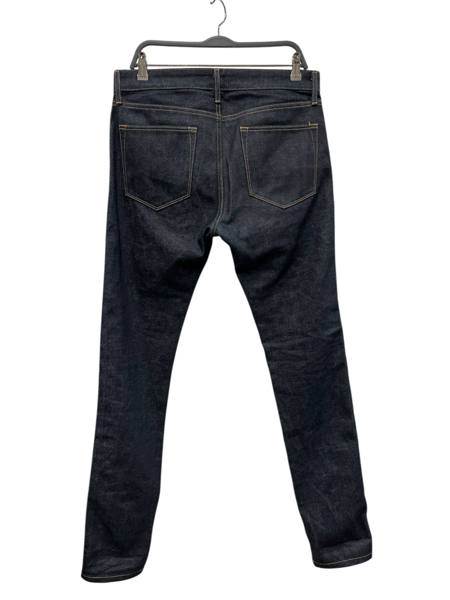 BUCK MASON/Skinny Pants/33/Denim/IDG/Button Fly/SLIM SELVEDGE 12104 view 2