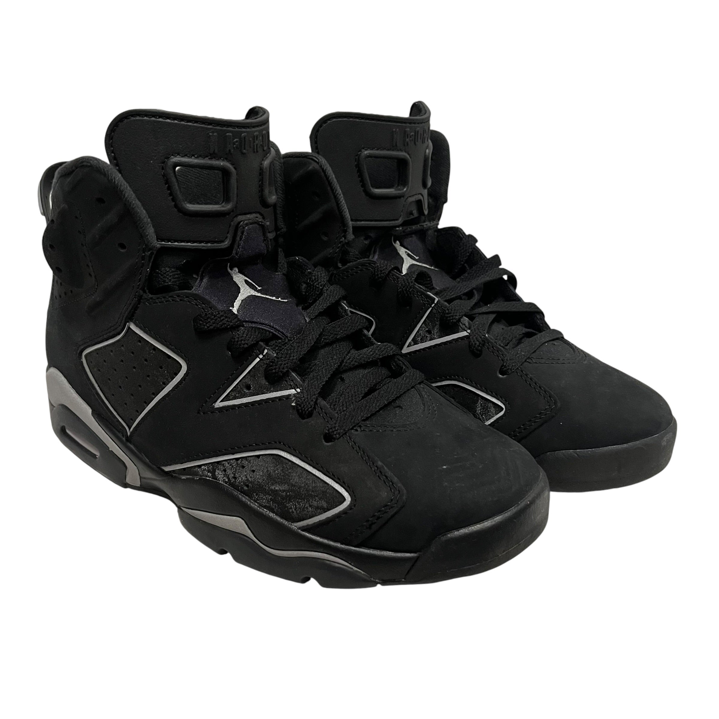 JORDAN BRAND/Hi-Sneakers/US 9.5/Suede/BLK/cap n gown 6 view 1