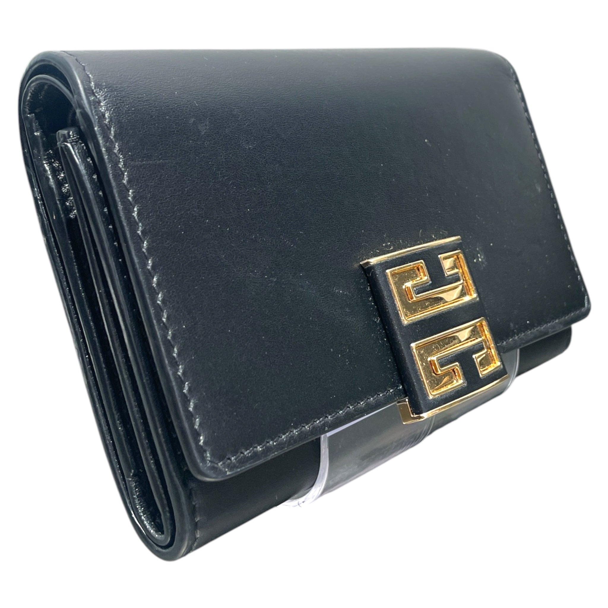 GIVENCHY/Trifold Wallet/Leather/BLK/L's/Givenchy Logo Wallet view 1