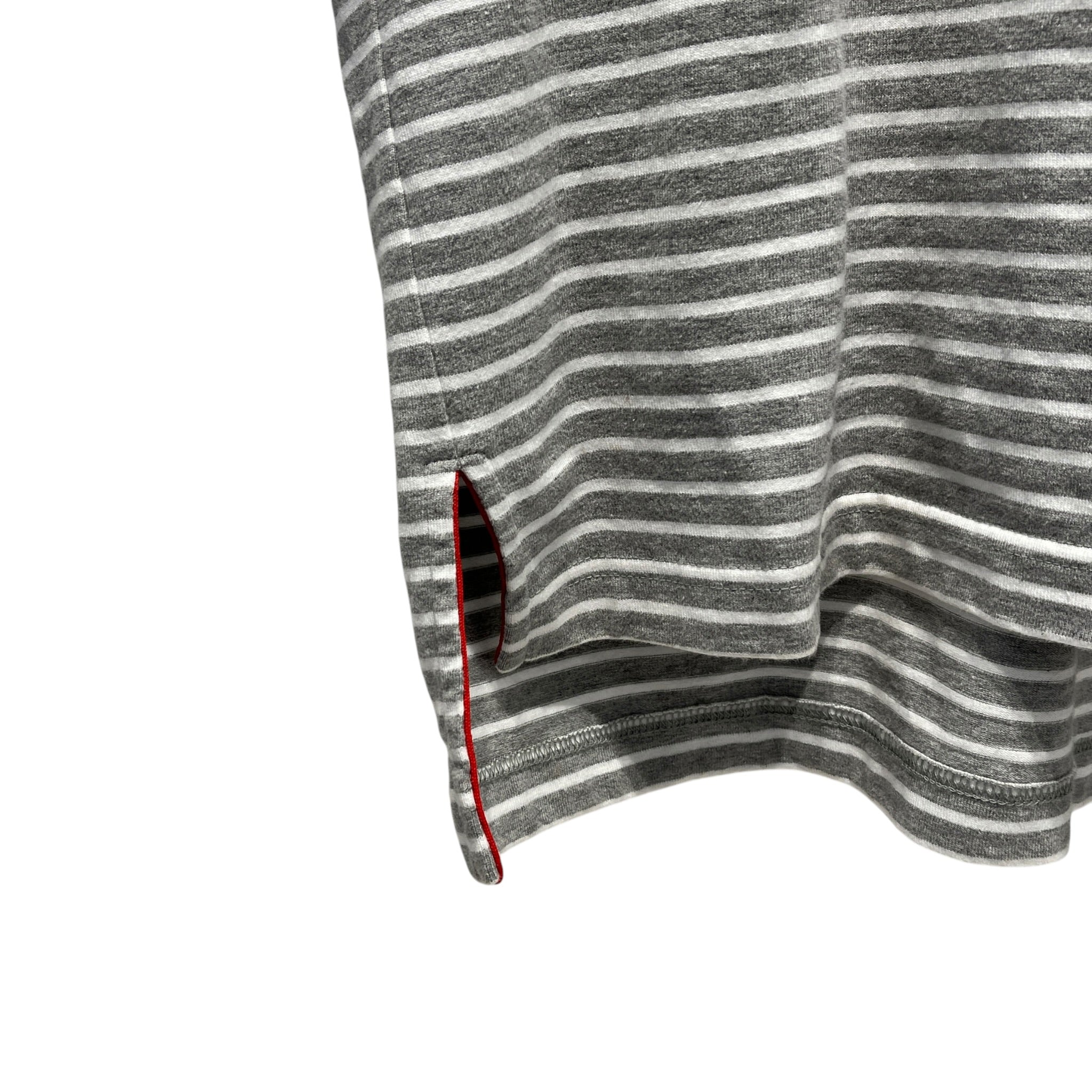 THOM BROWNE. NEW YORK/Polo Shirt/M/Cotton/GRY/STRIPED view 4