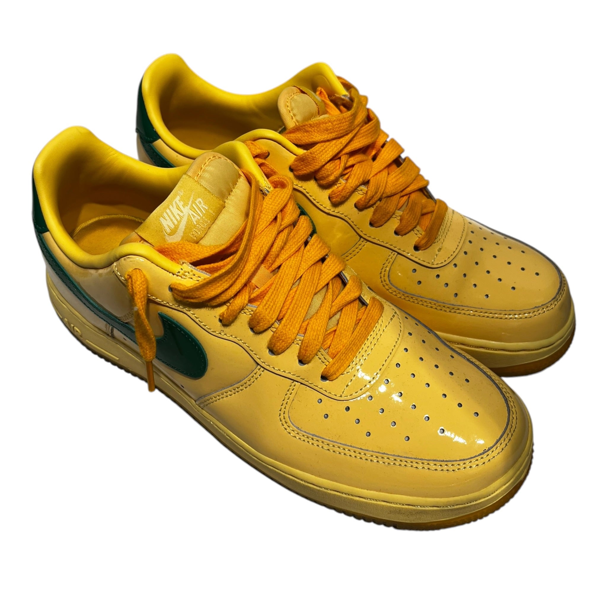 NIKE/Low-Sneakers/US 10/Leather/GLD/AIR FORCE LOW 1 view 1