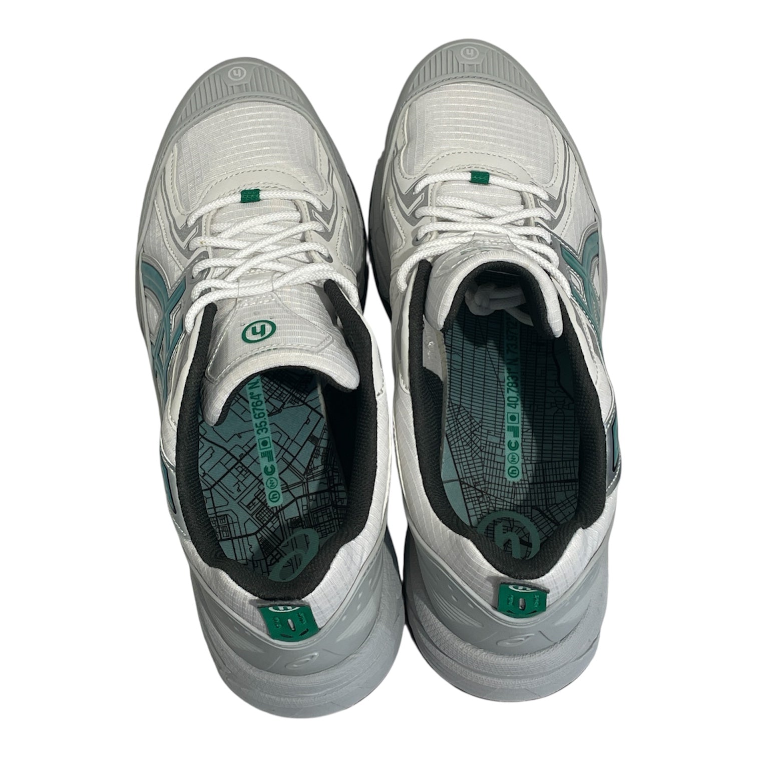 ASICS/Hidden NY/Low-Sneakers/US 11.5/Nylon/WHT/Gel venture view 3