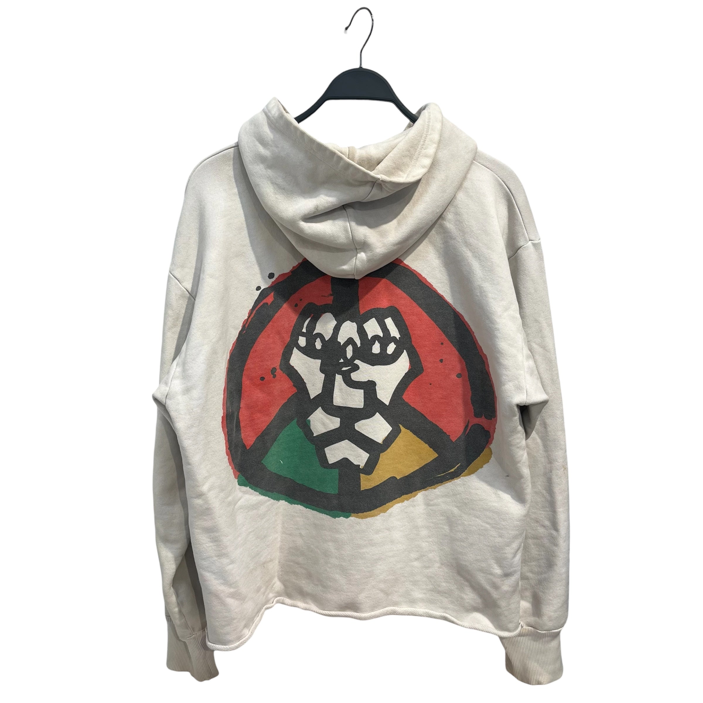 BARRIERS/Hoodie/M/Cotton/WHT/BOB MARLEY GRAPHIC view 3