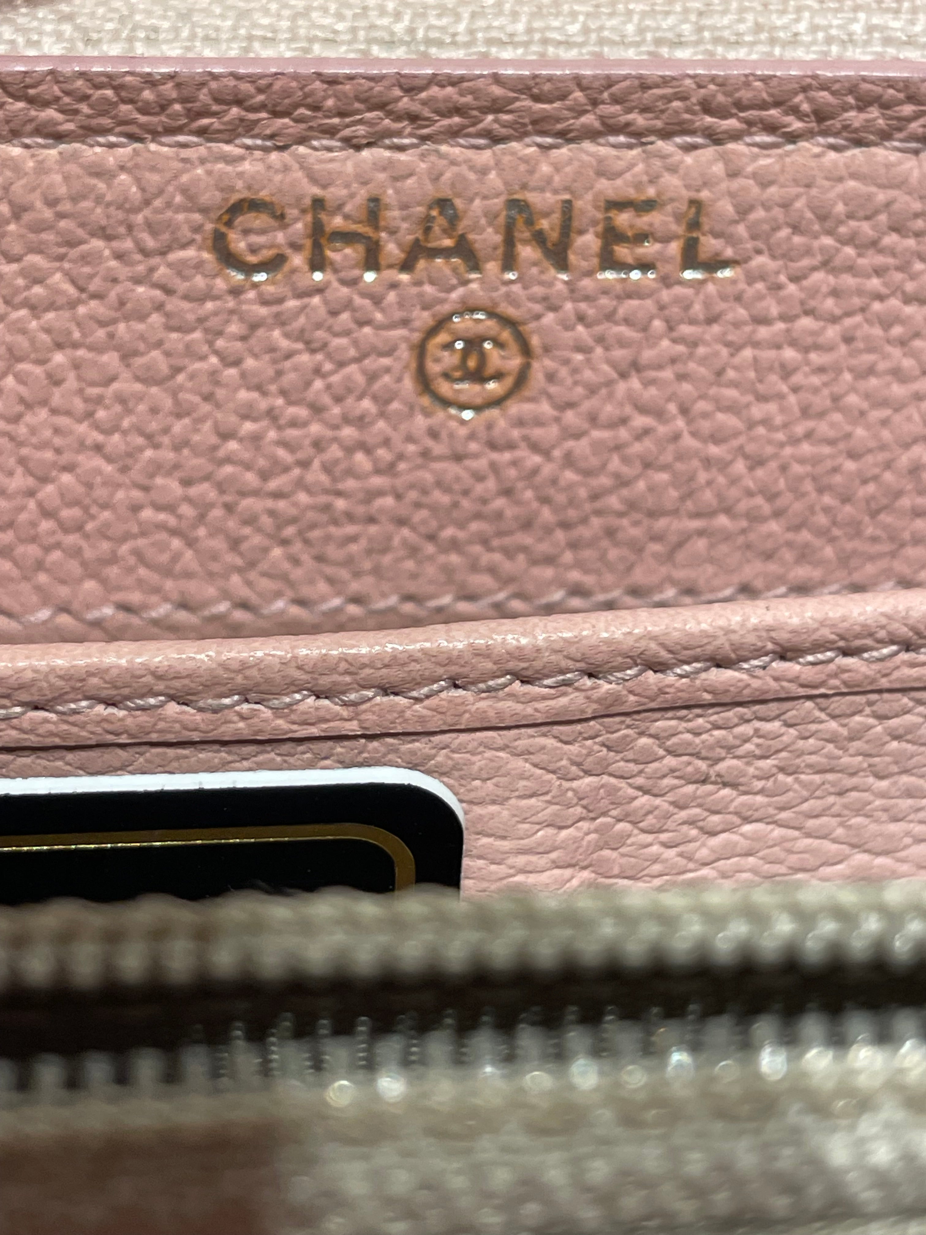 CHANEL/Long Wallet/Leather/PNK/CHANEL CAMELLIA WALLET view 3