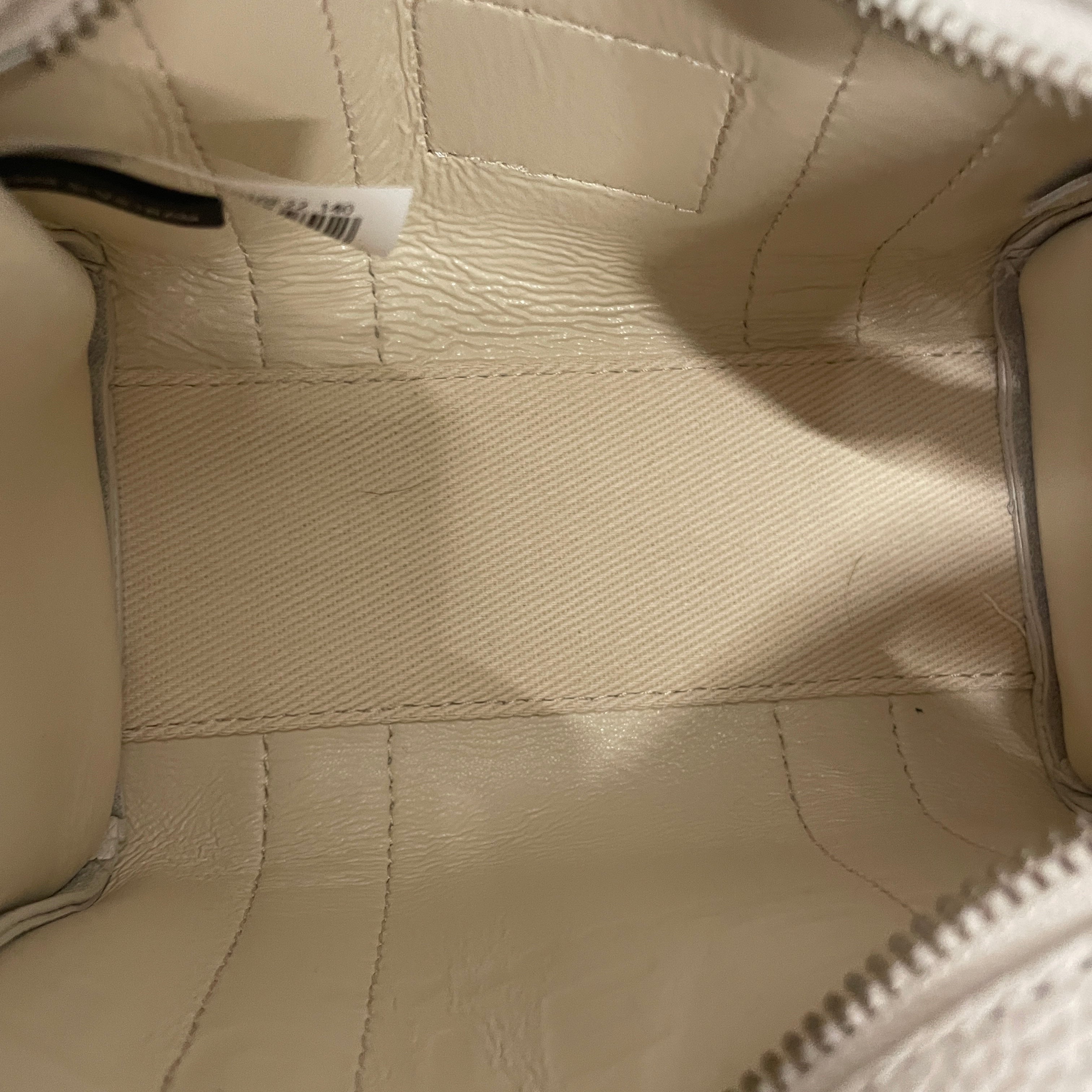 MARC JACOBS/Hand Bag/Leather/WHT/THE TOTE BAG/NANO view 3