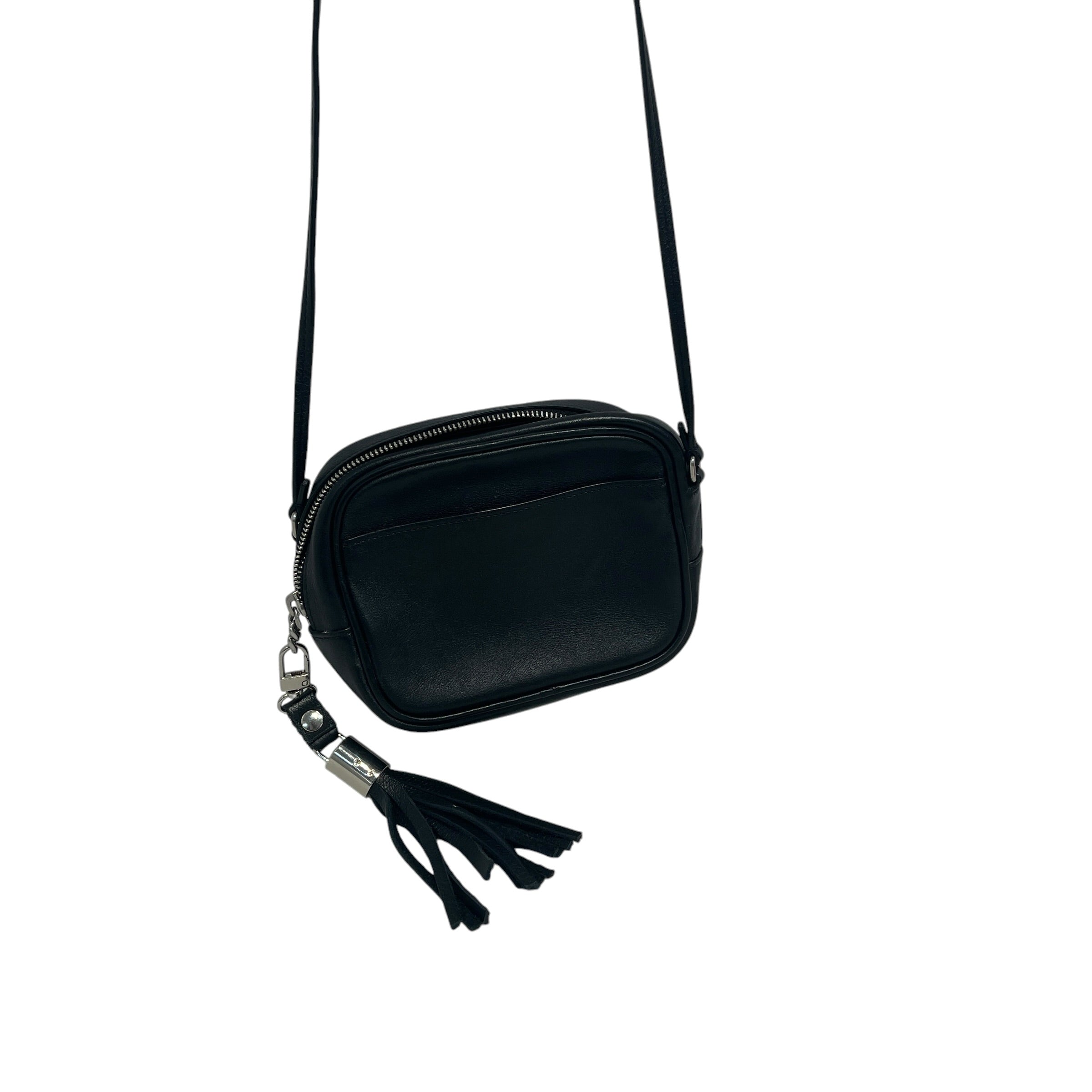 YVES SAINT LAURENT/Cross Body Bag/Leather/BLK/Kate Studded Heart view 2