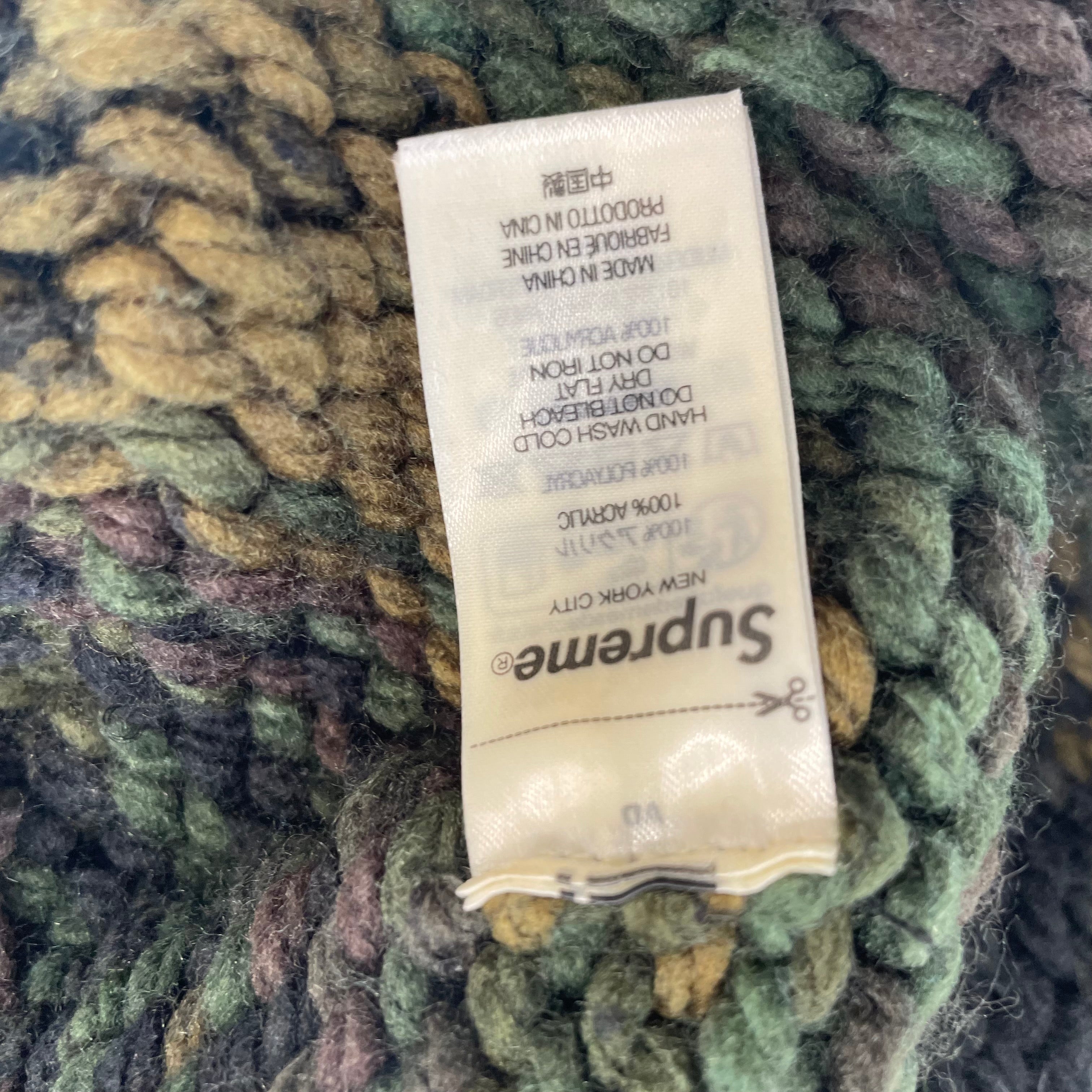 Supreme/Beanie/Stripe/Wool/GRN/M's/GRADIENT BEANJE view 3