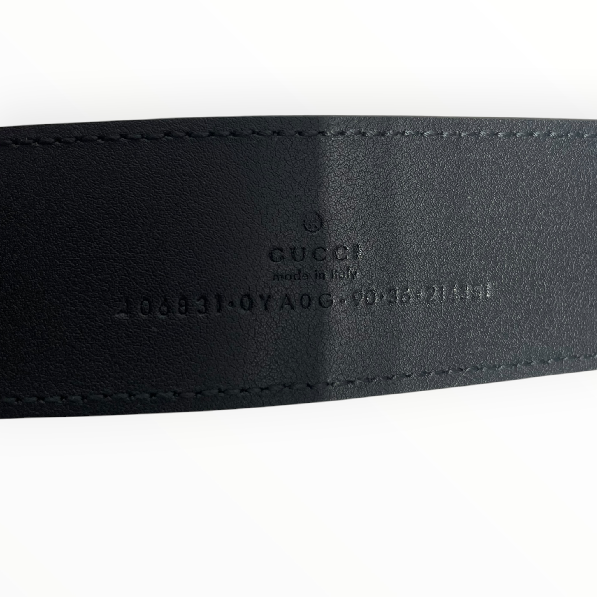 GUCCI/Belt/Leather/BLK/L's/406831 view 3