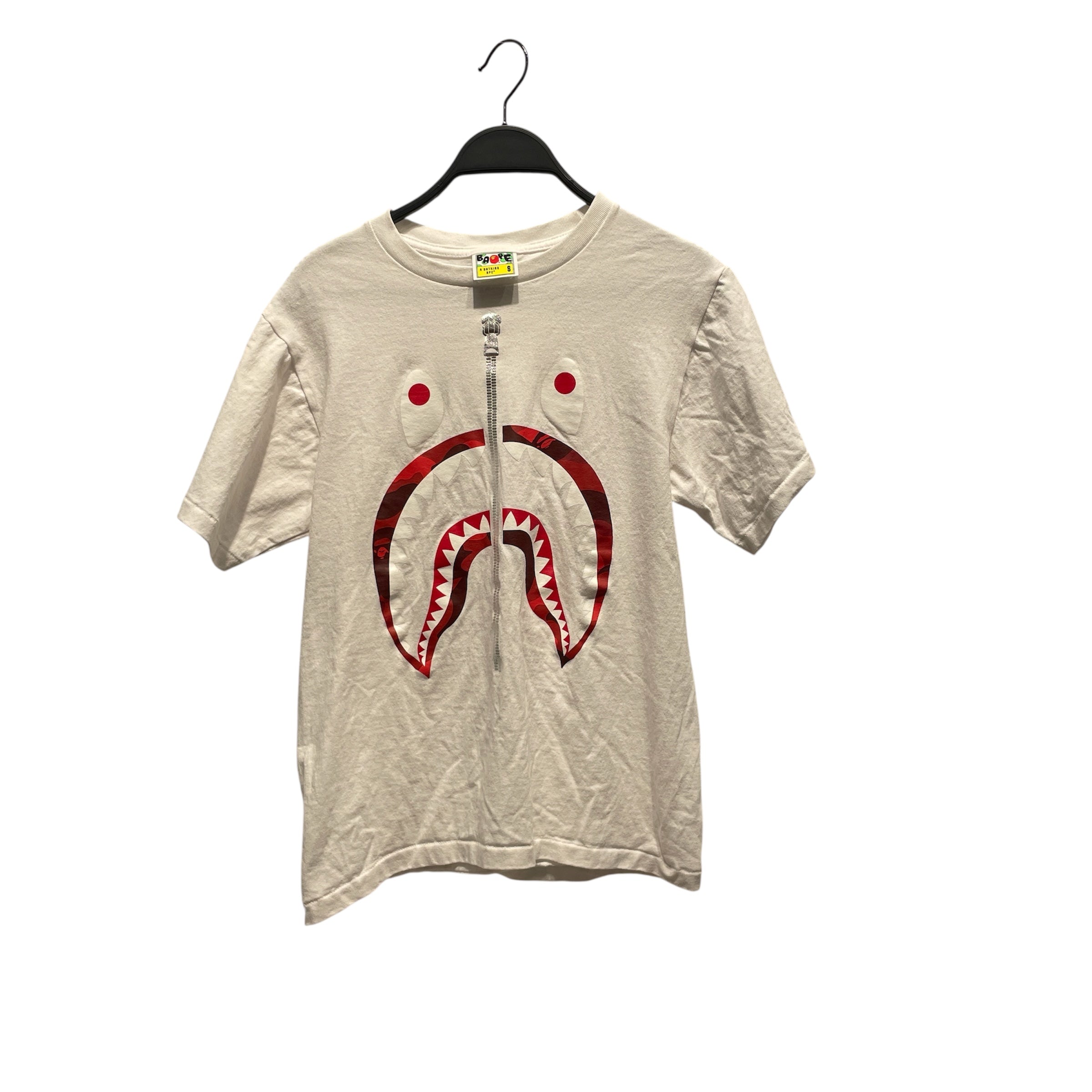 A BATHING APE/T-Shirt/S/Cotton/WHT/ view 1