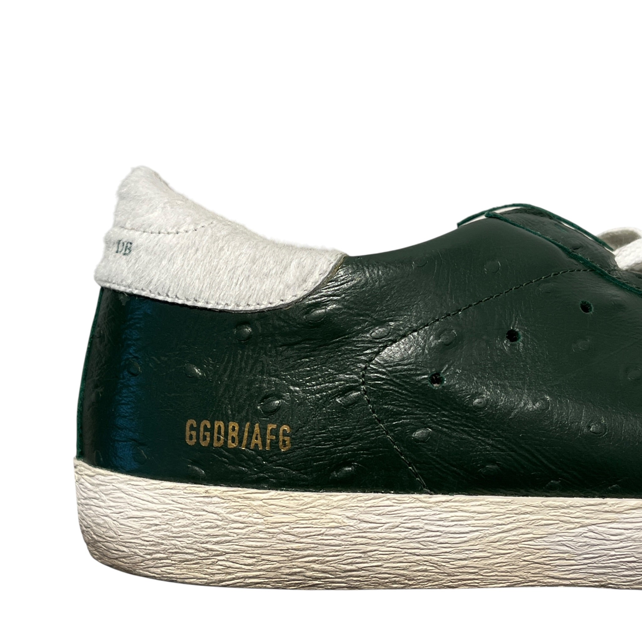 GOLDEN GOOSE/Low-Sneakers/EU 43/GRN/SUPERSTAR TEXTURED GREEN view 7