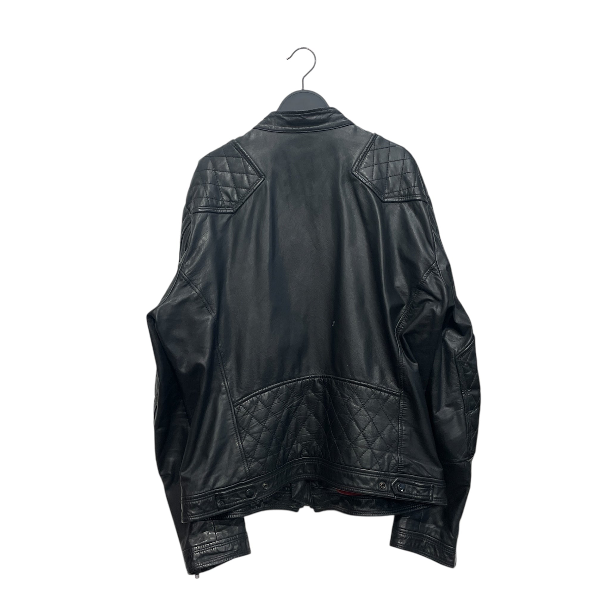 DIESEL/Leather Jkt/L/Leather/BLK/25594 view 2