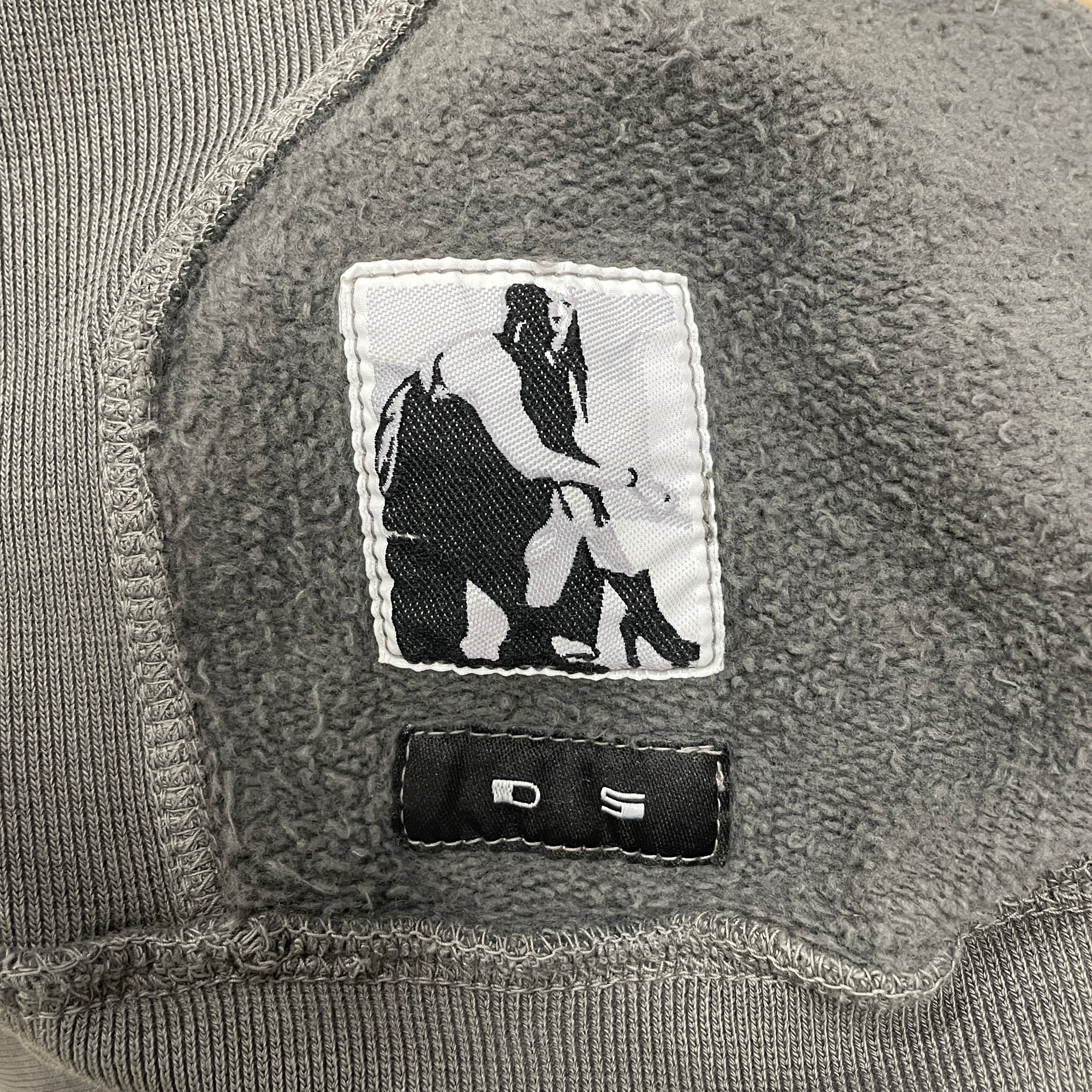 RICK OWENS DRKSHDW/Sweatshirt/L/Cotton/GRY/ view 3