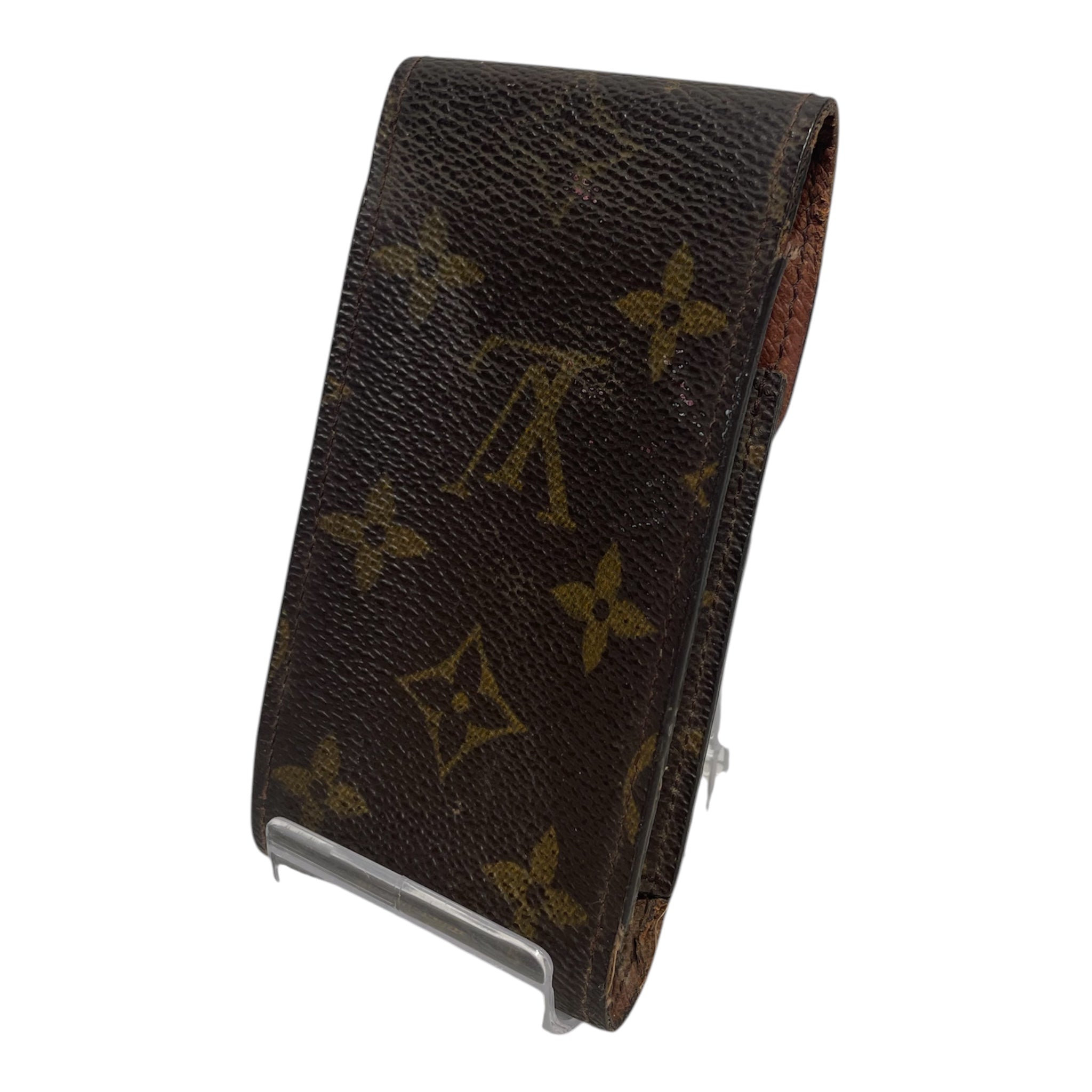 LOUIS VUITTON/Cigarette Case/Monogram/Leather/BRW/Monogram Etui Cigarette Case view 2