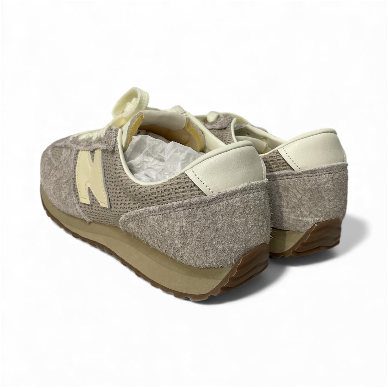 NEW BALANCE/Low-Sneakers/US 9.5/Suede/CRM/U471RB view 2