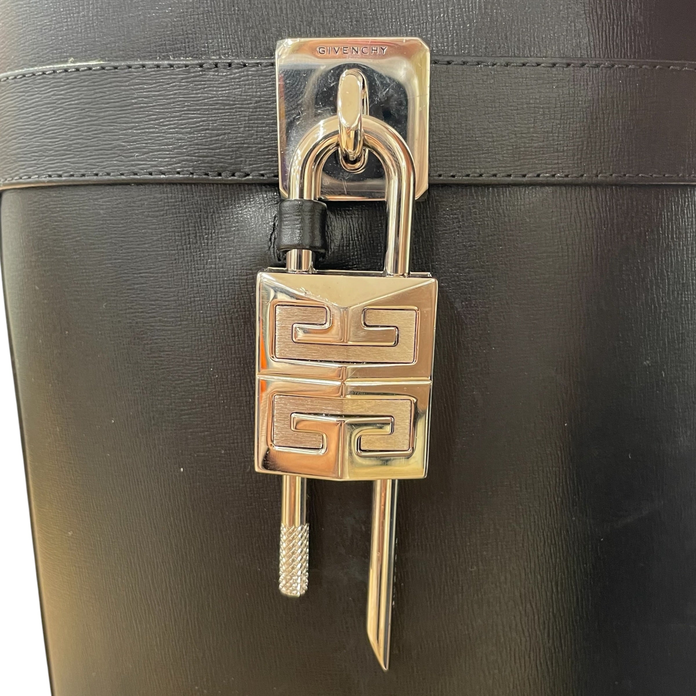GIVENCHY/Boots/EU 37/Leather/BLK/shark boot g&s lock view 7