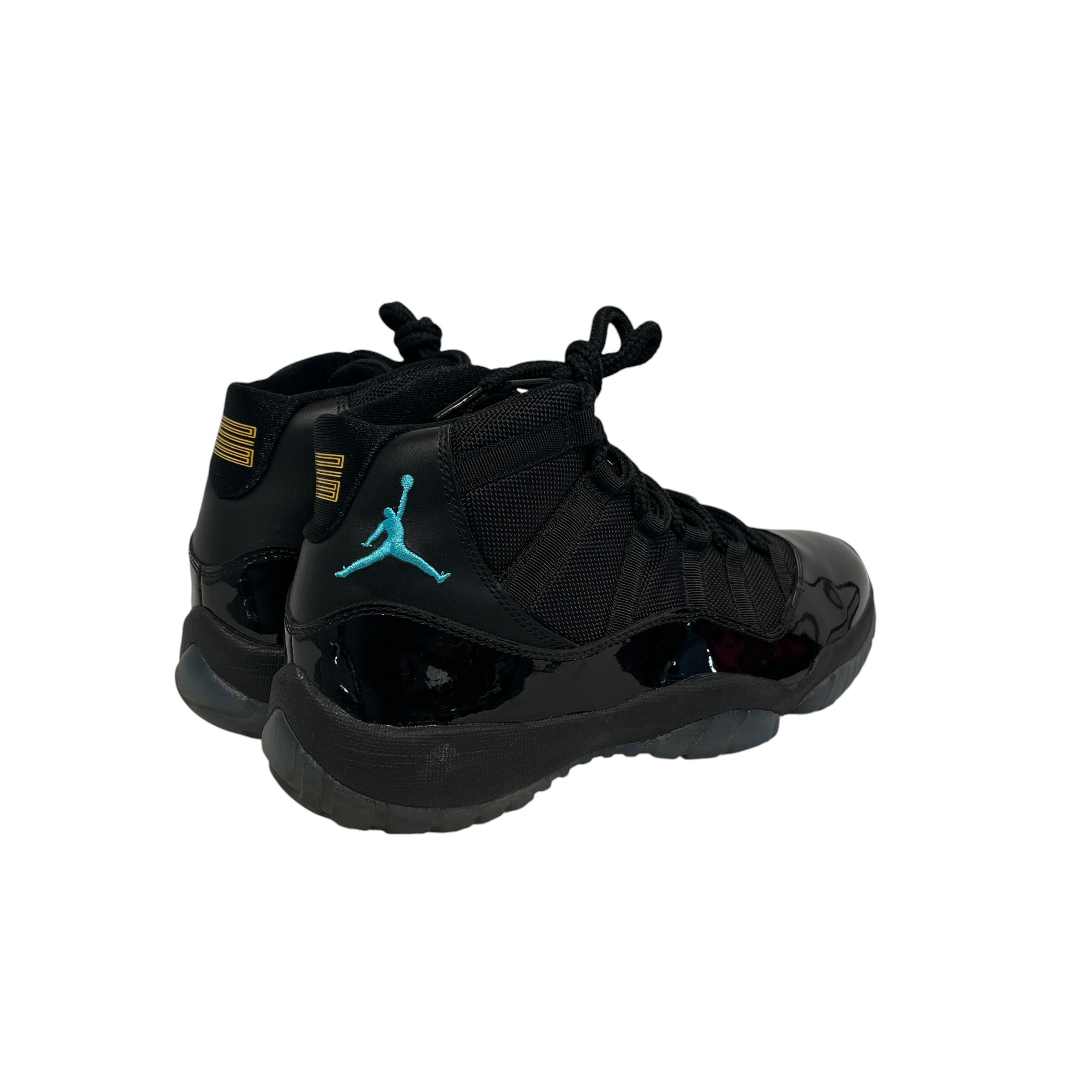 NIKE/Hi-Sneakers/US 9/Cotton/BLK/JORDAN 11 GAMMA BLUE view 2