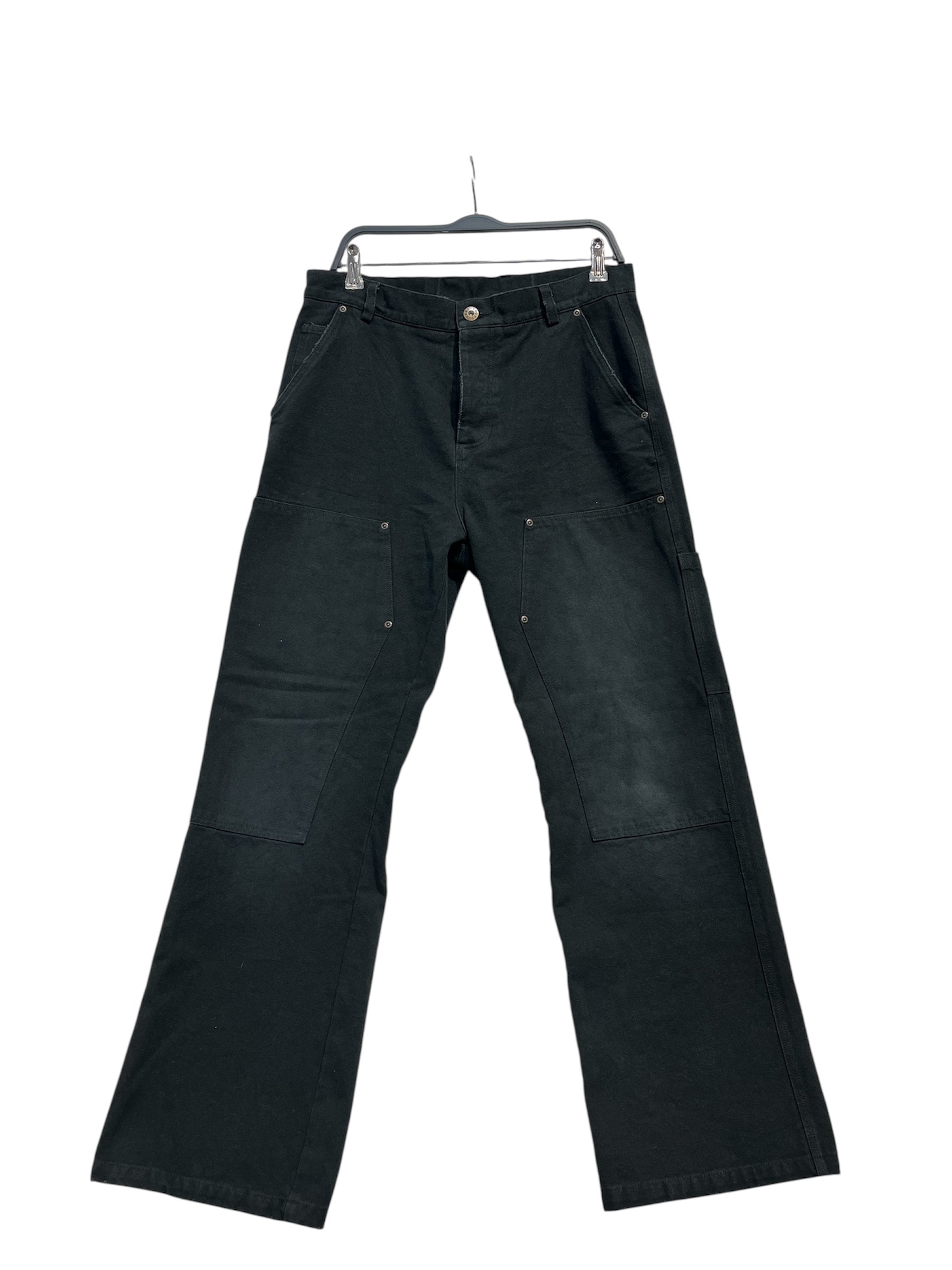 HARLEY DAVIDSON/DARCSPORT/Pants/32/Cotton/BLK/IRON CROSS WOLVES DOUBLE KNEE view 1