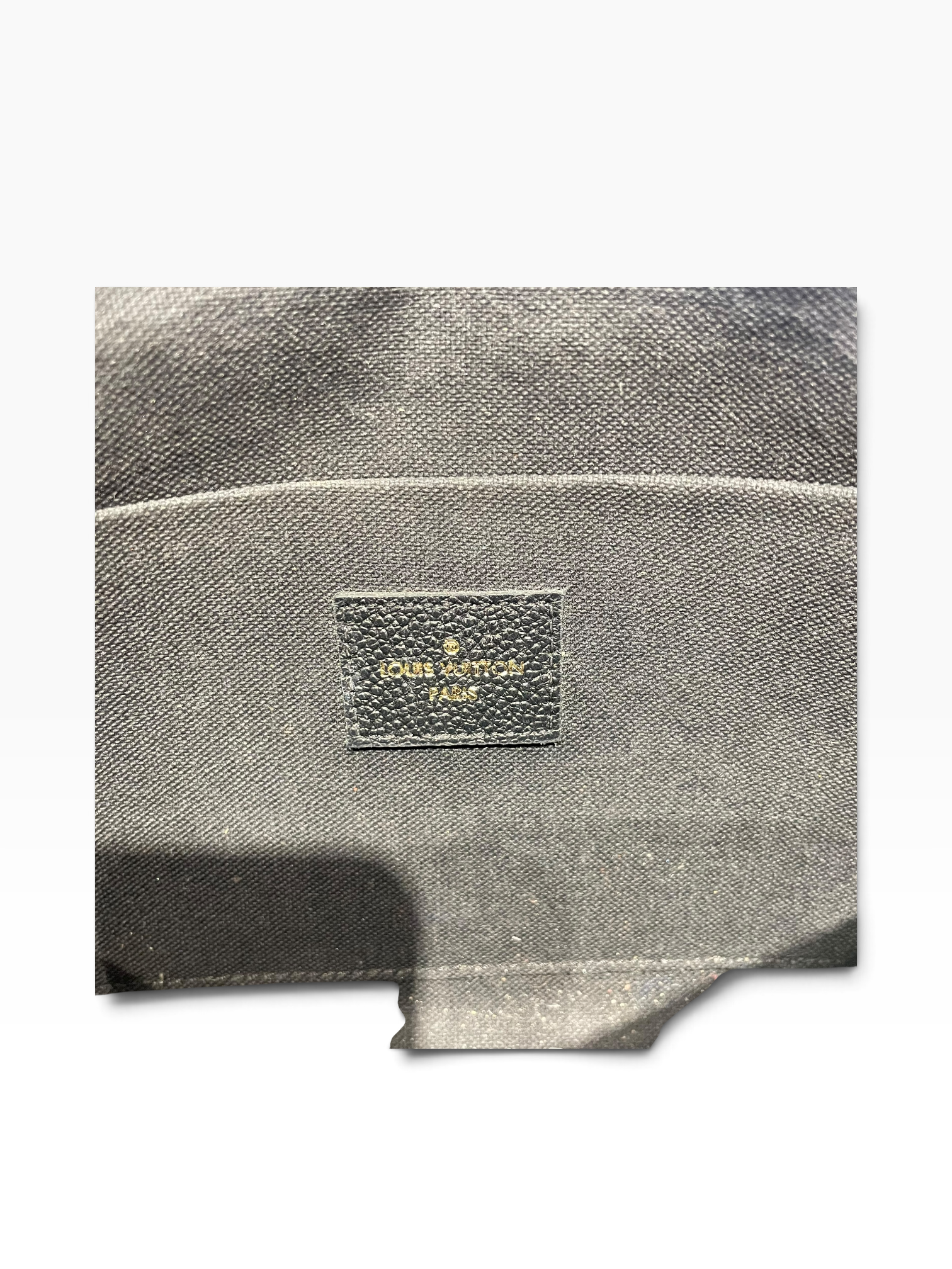 LOUIS VUITTON/Clutch Bag/Leather/BLK/Pochette Felicie view 4