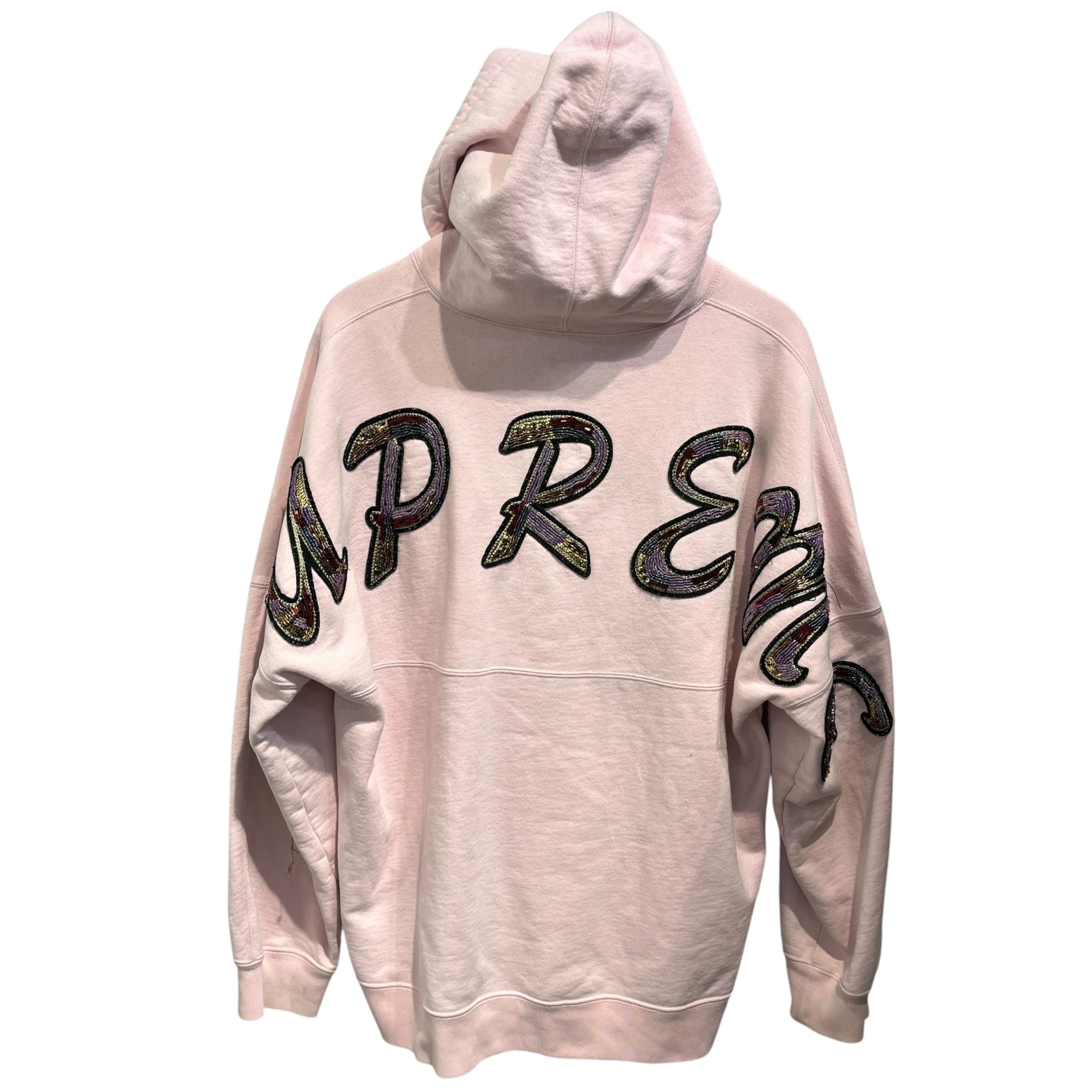 Supreme/Hoodie/L/Graphic/Cotton/PNK/Beaded Hoodie view 2
