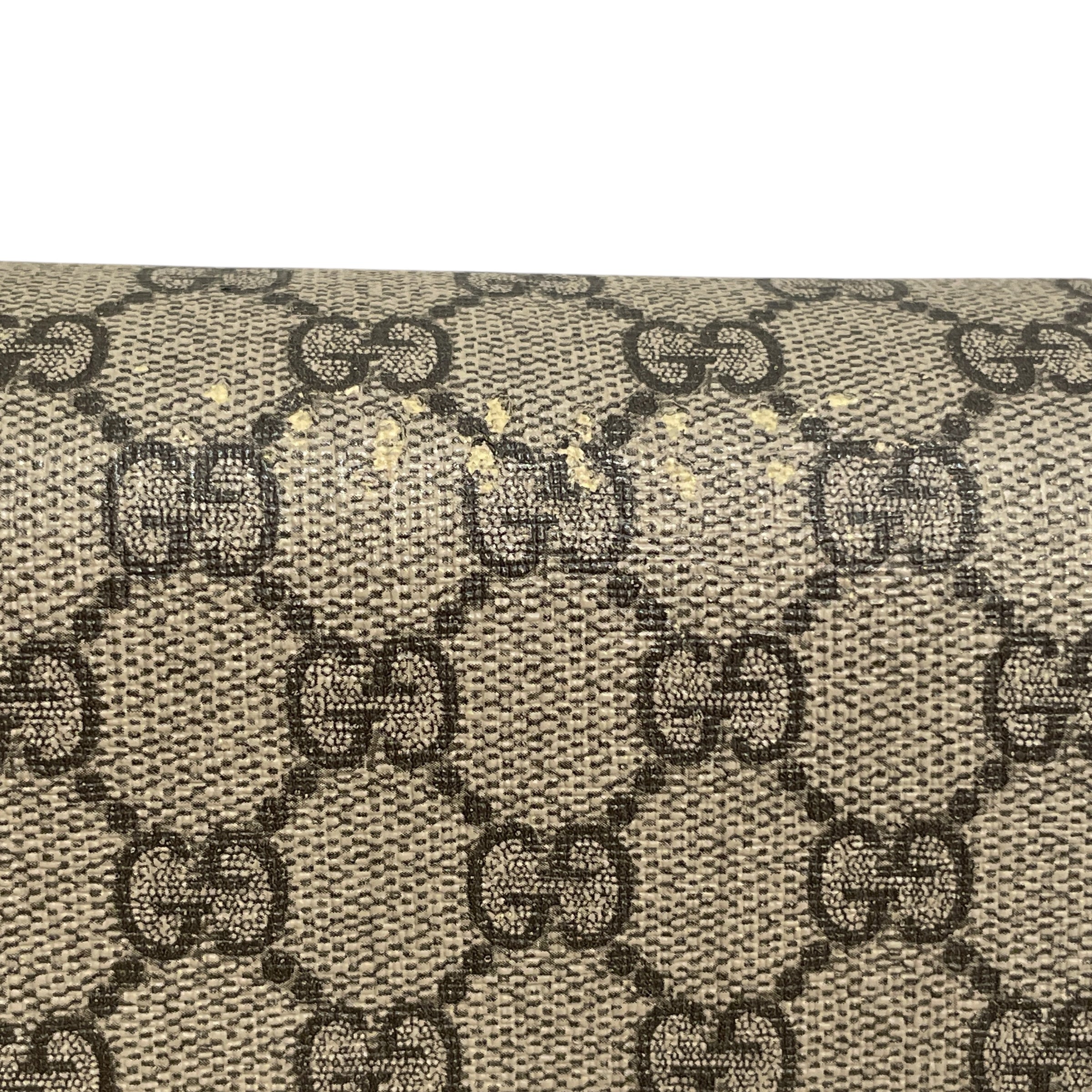 GUCCI/Cross Body Bag/Monogram/Leather/GRY/GG Supreme Dionysus Bag view 7