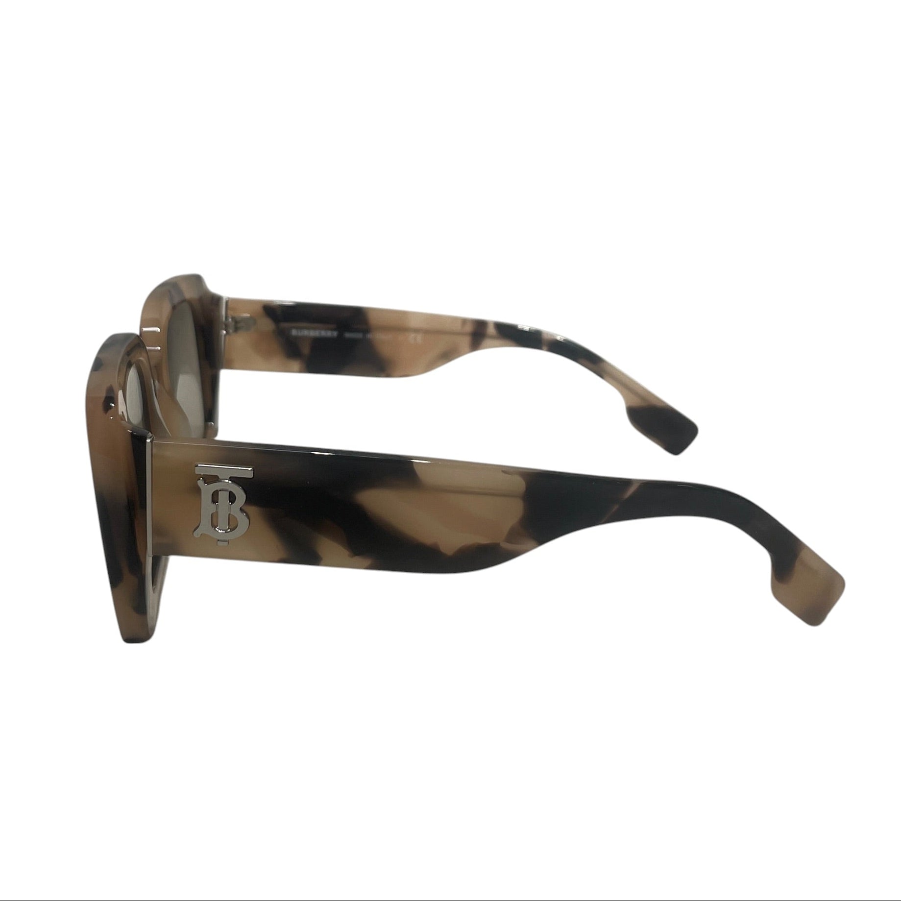 BURBERRY LONDON/Sunglasses/Plastic/BRW/BURBERRY OVERSIZED SUNGLASSES view 2